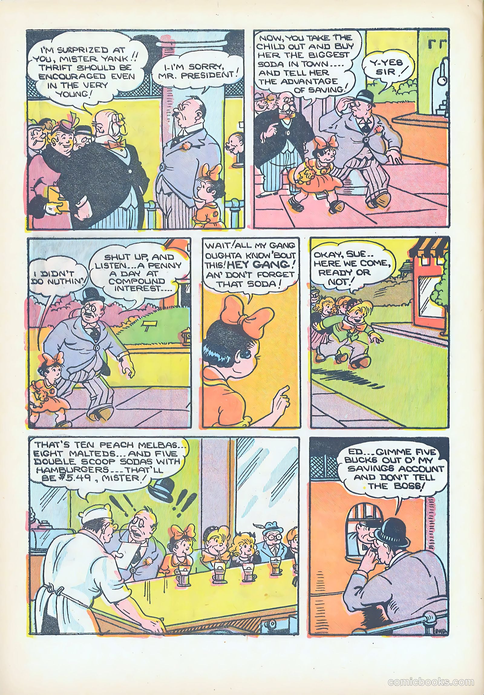 Jo-Jo Comics #1 — page 32 of 36