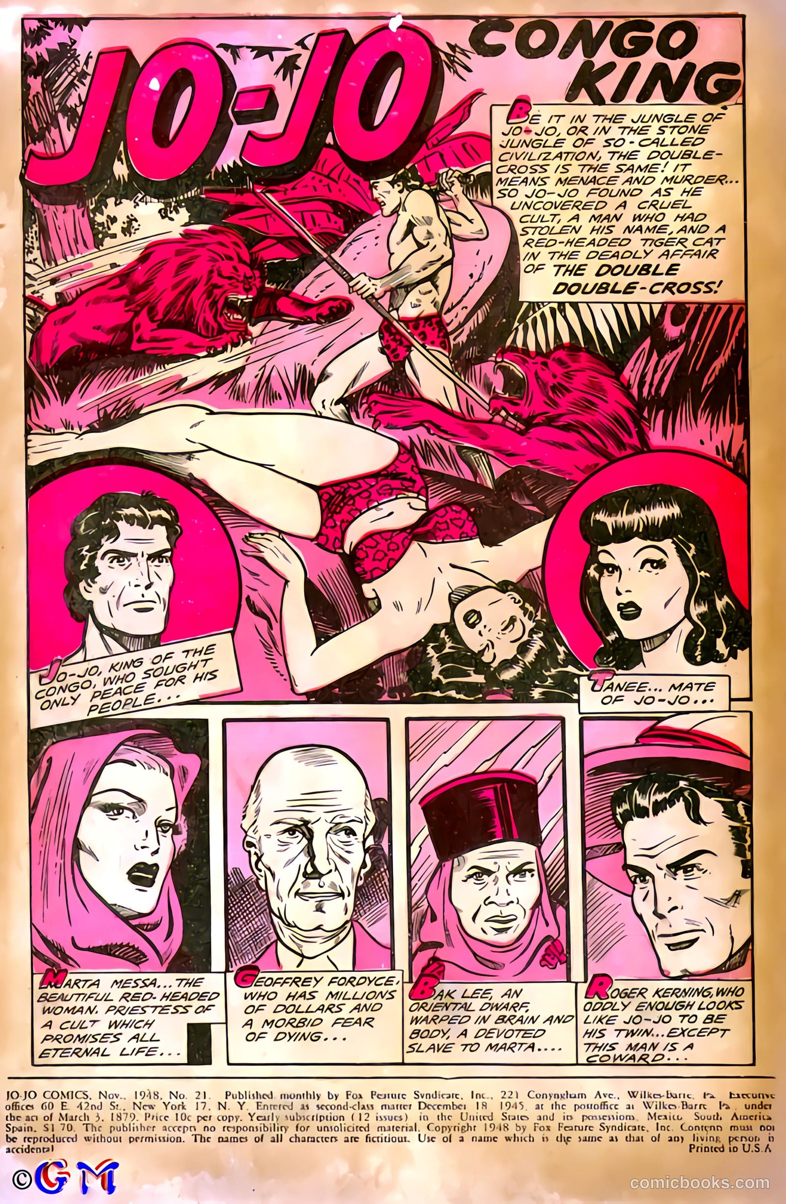 Jo-Jo Comics #21 — page 2 of 36