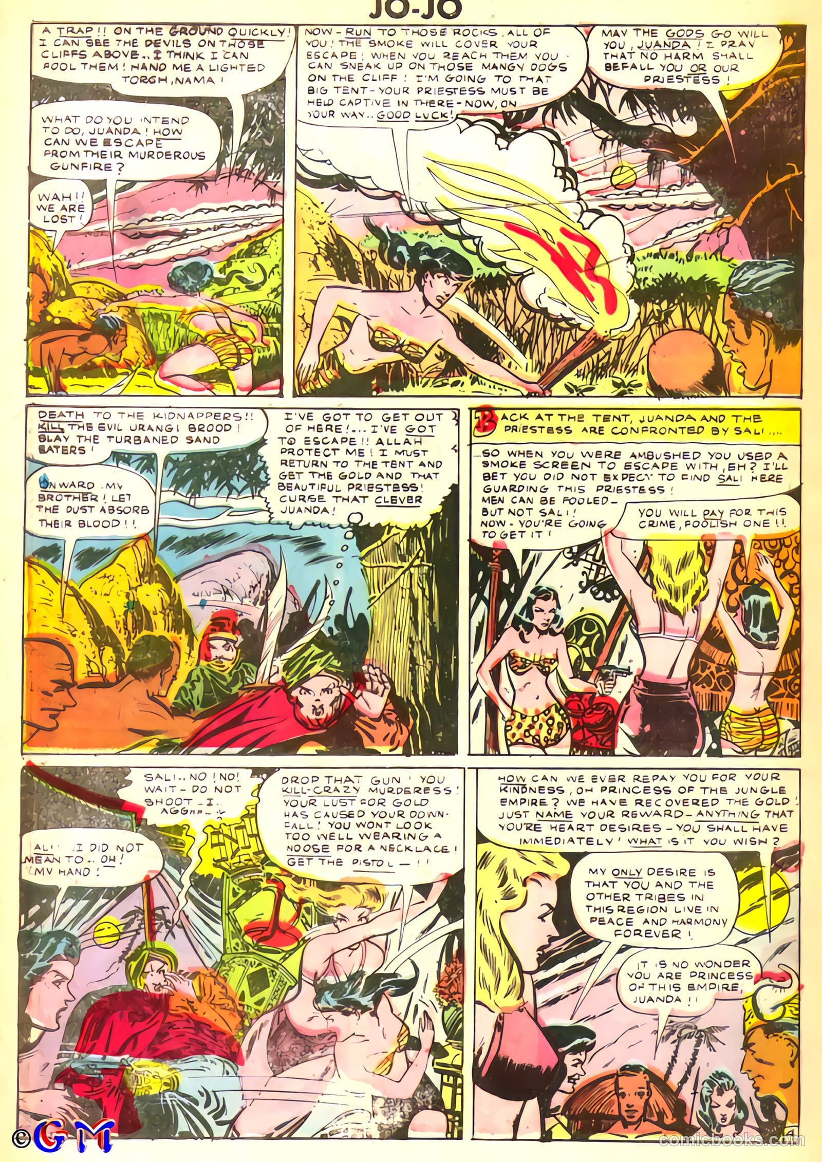 Jo-Jo Comics #21 — page 32 of 36