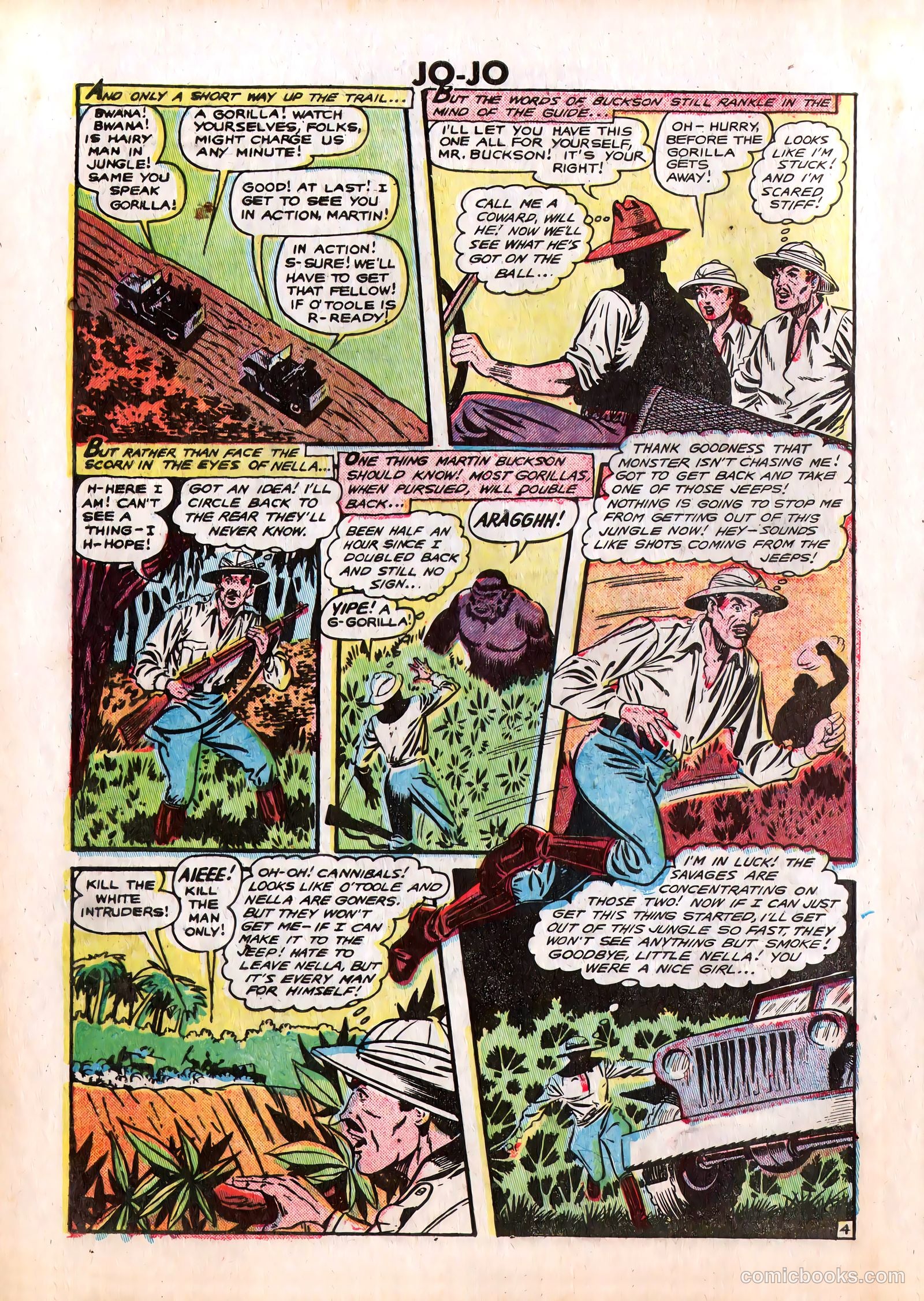 Jo-Jo Comics #24 — page 32 of 36