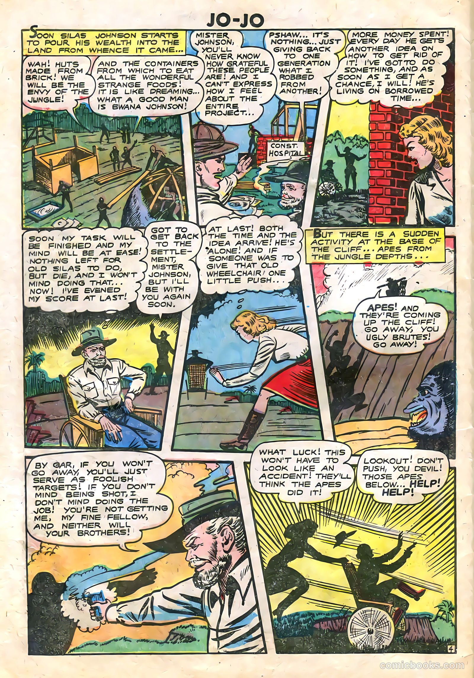 Jo-Jo Comics #26 — page 32 of 36