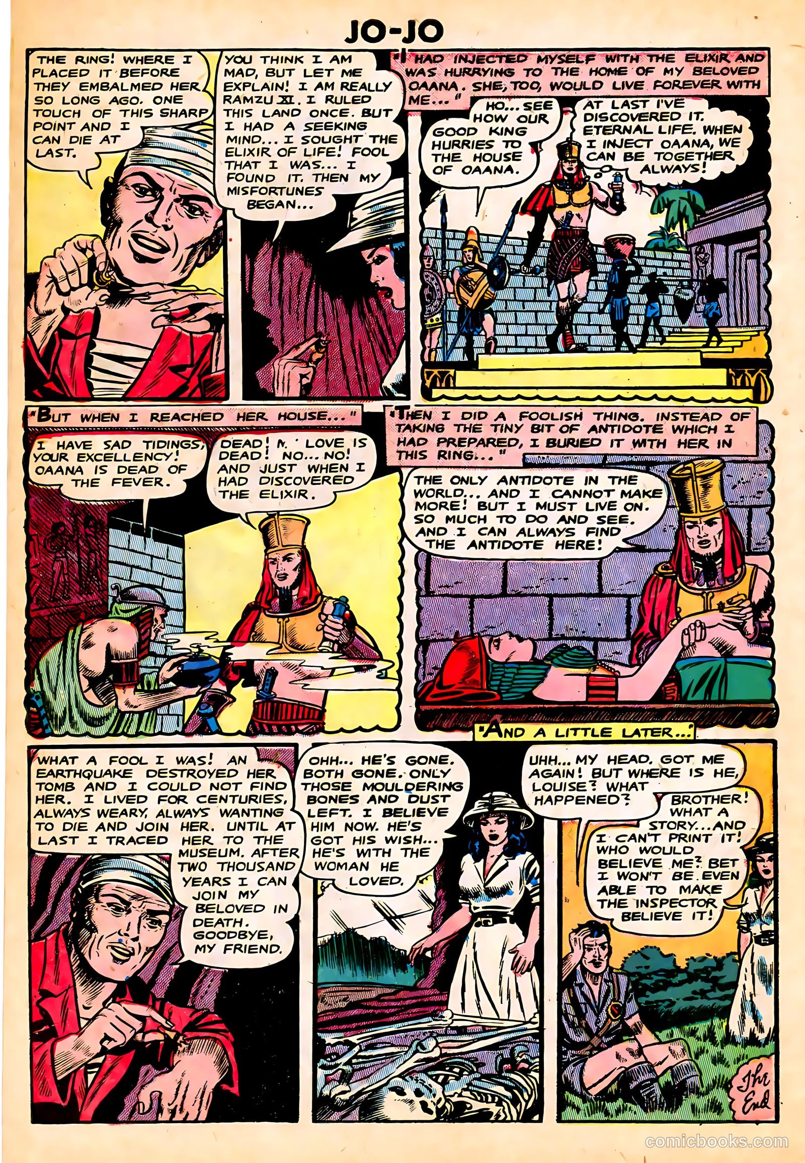 Jo-Jo Comics #28 — page 32 of 36