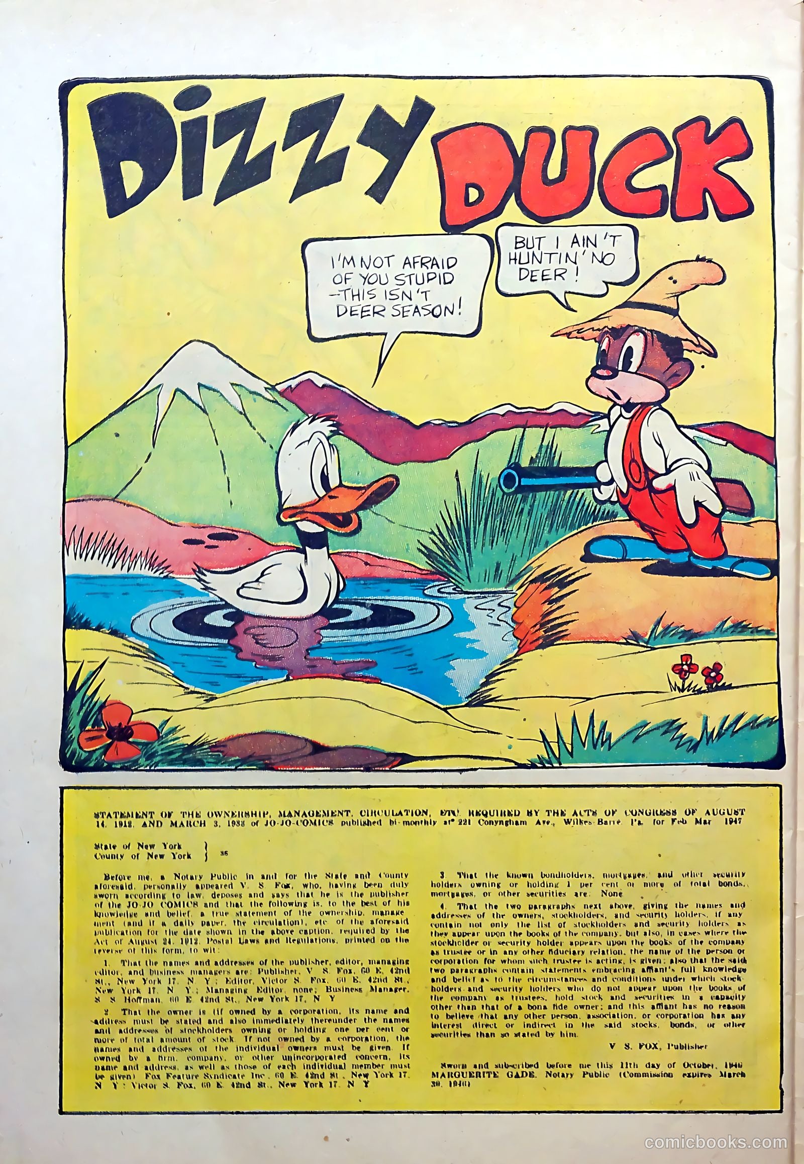 Jo-Jo Comics #5 — page 30 of 36