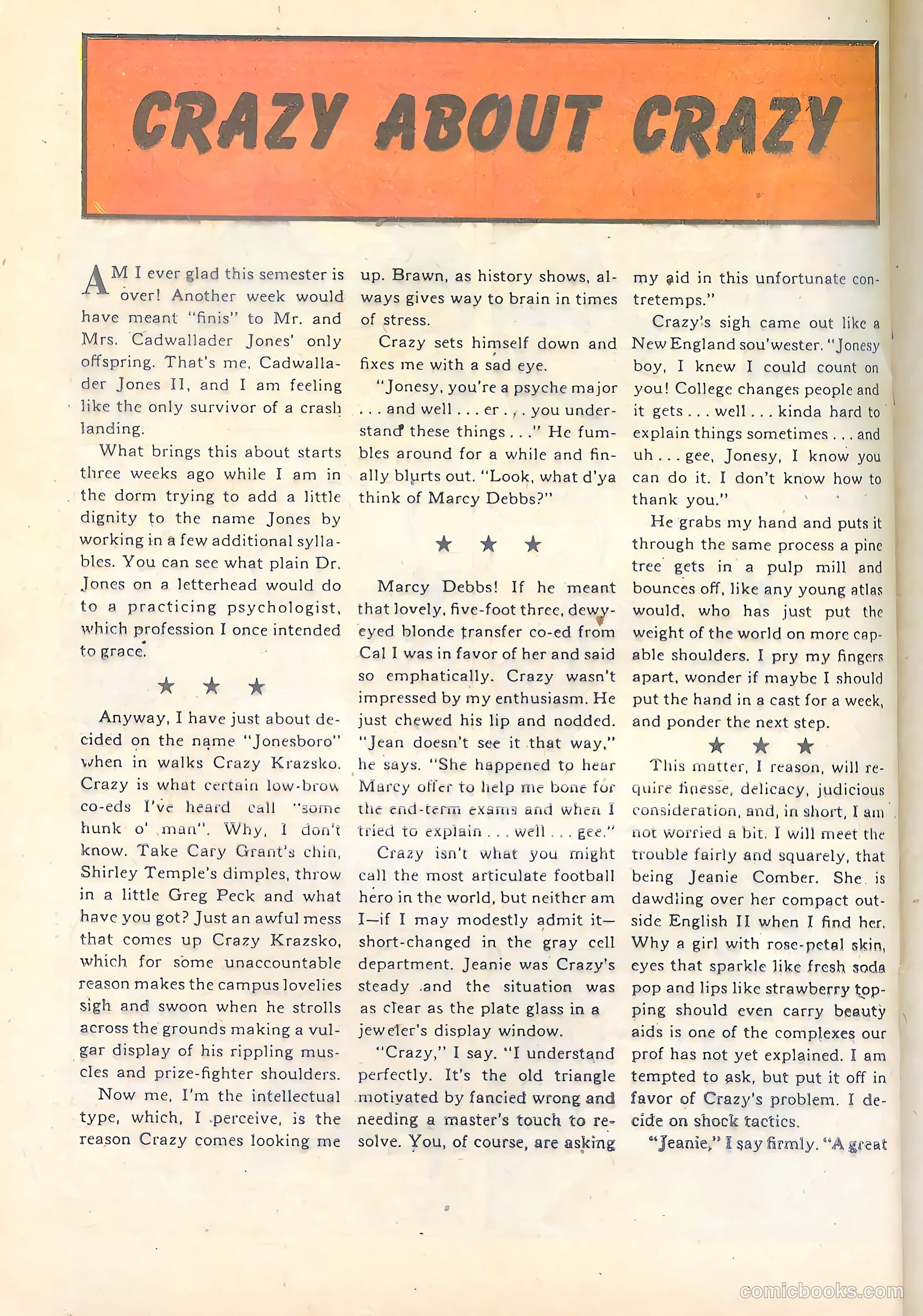 Joe College #1 — page 30 of 52