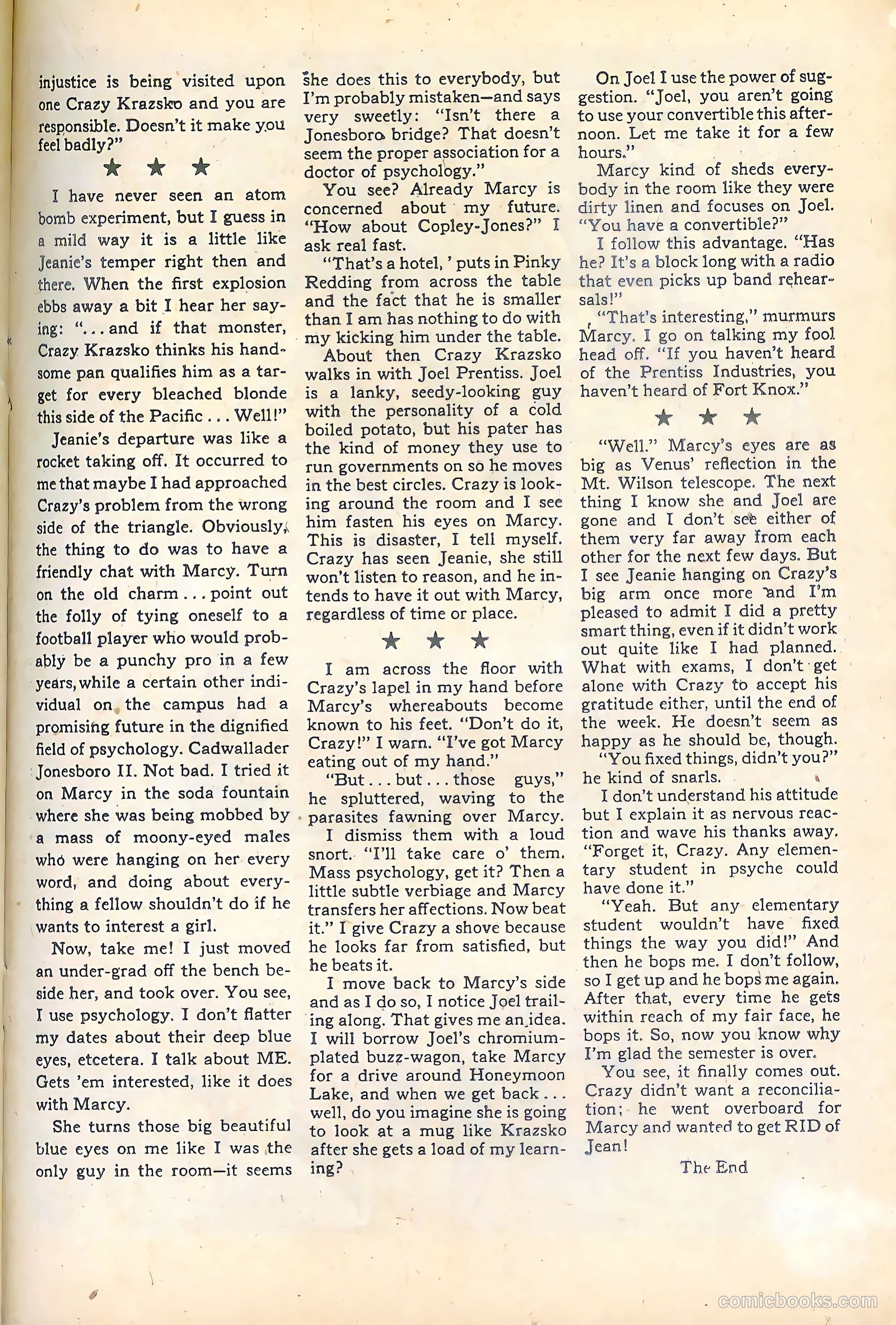 Joe College #1 — page 31 of 52