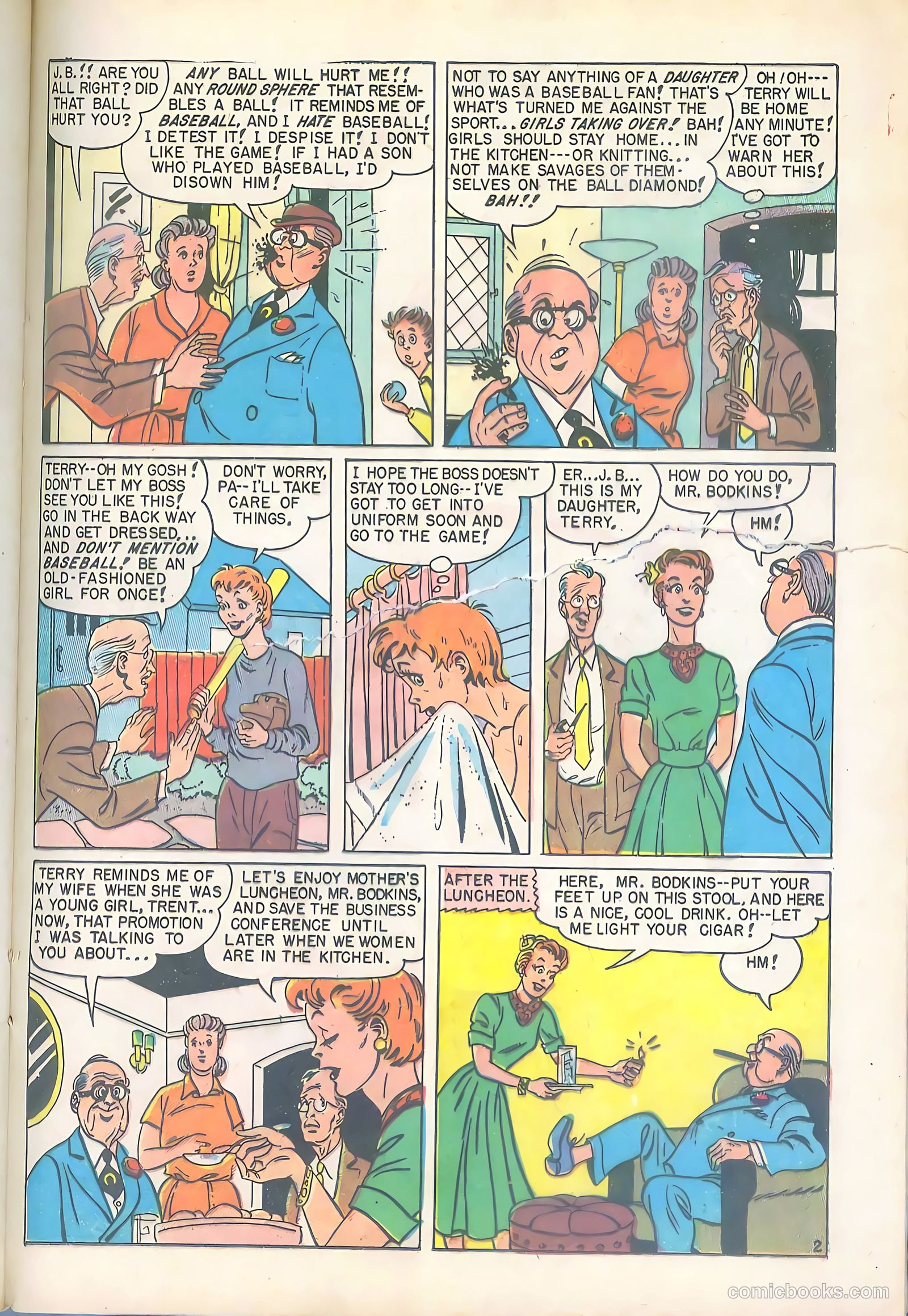 Joe College Comics #2 — page 35 of 52