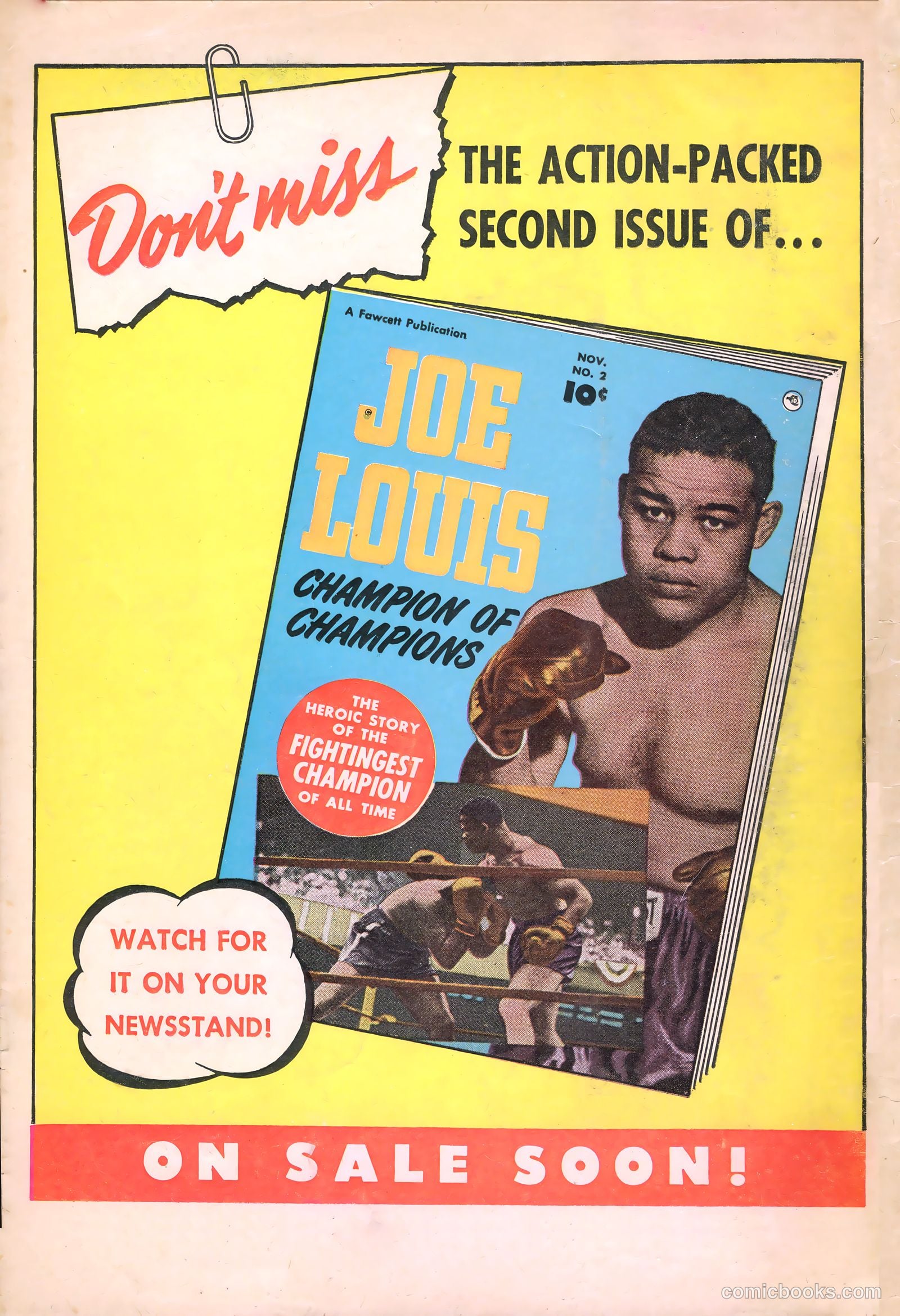 Joe Louis #1 — page 36 of 36