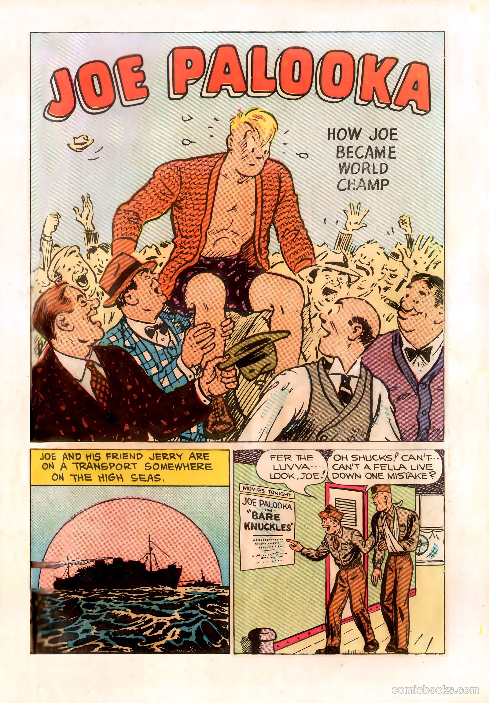 Joe Palooka Comics #1 — page 3 of 36