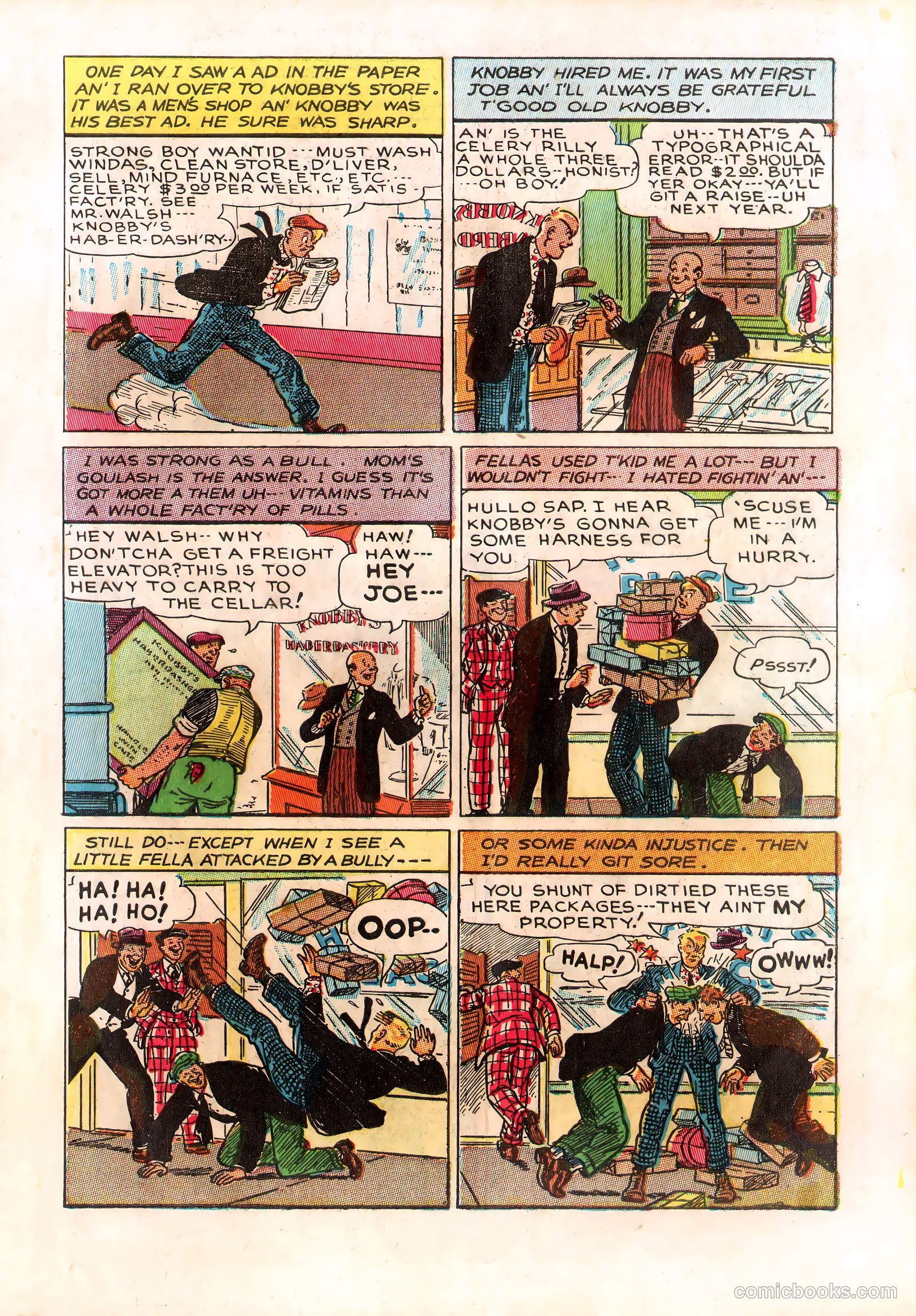 Joe Palooka Comics #1 — page 5 of 36