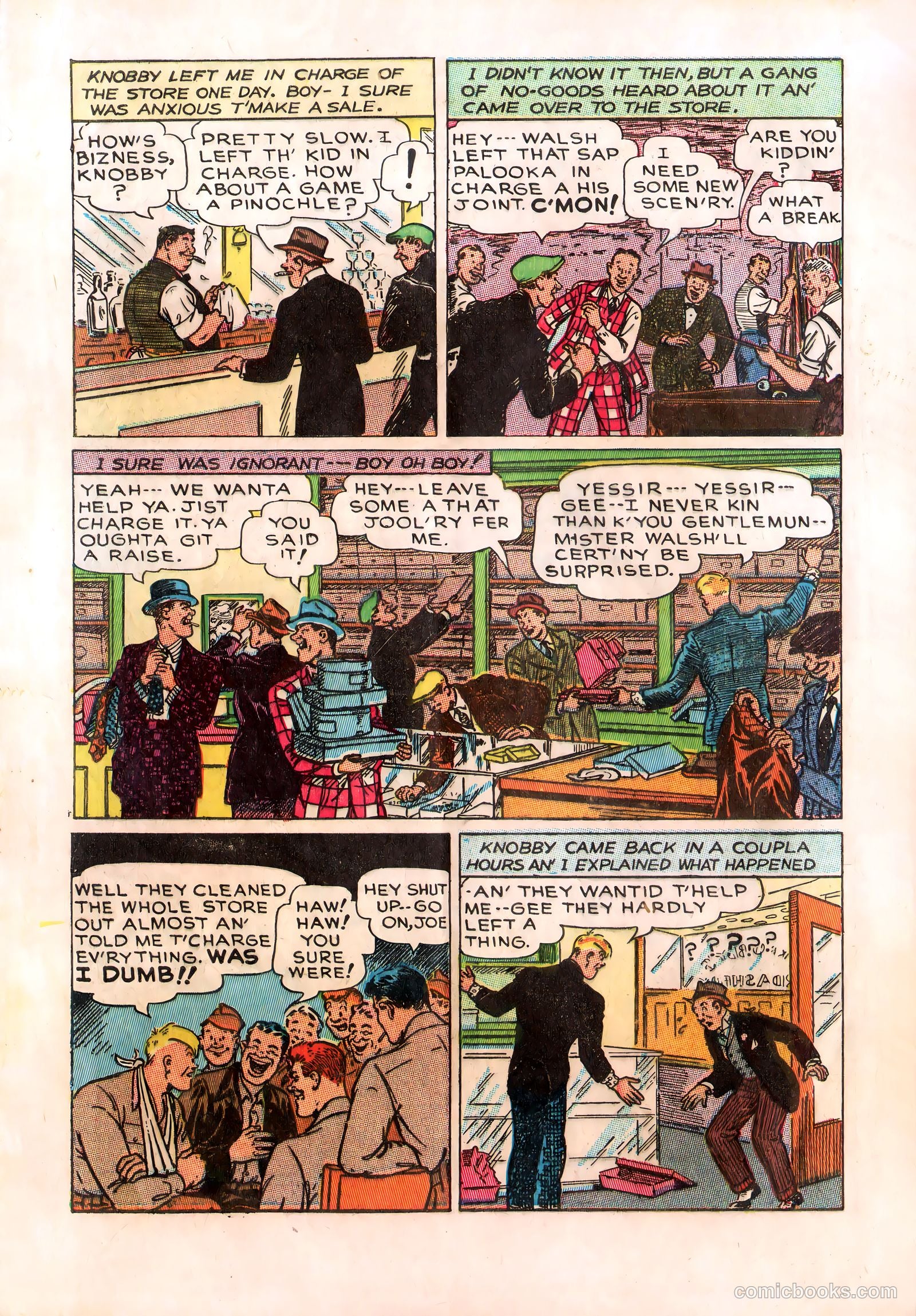 Joe Palooka Comics #1 — page 6 of 36