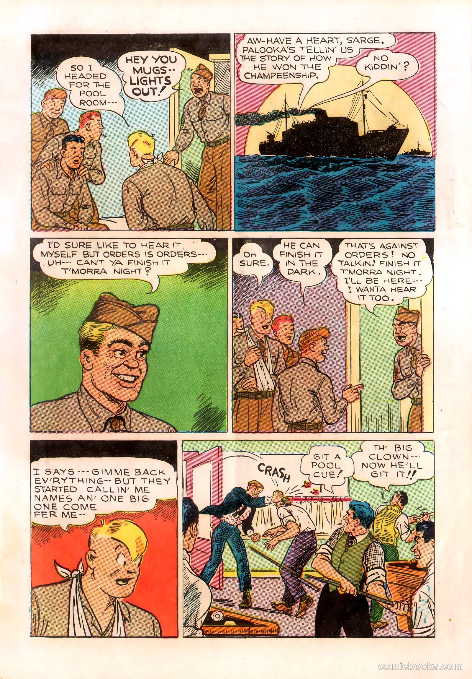 Joe Palooka Comics #1 — page 8 of 36