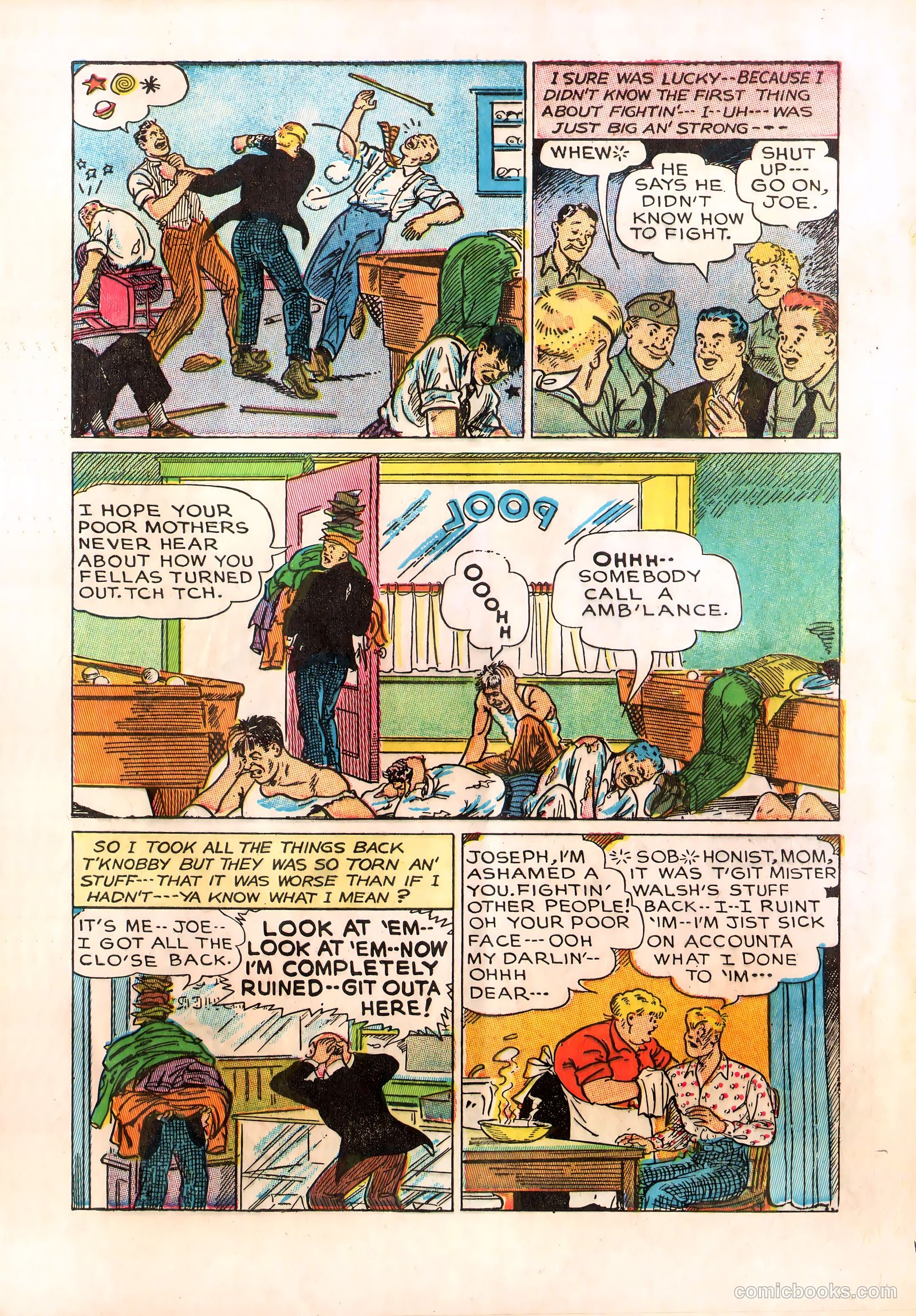 Joe Palooka Comics #1 — page 9 of 36