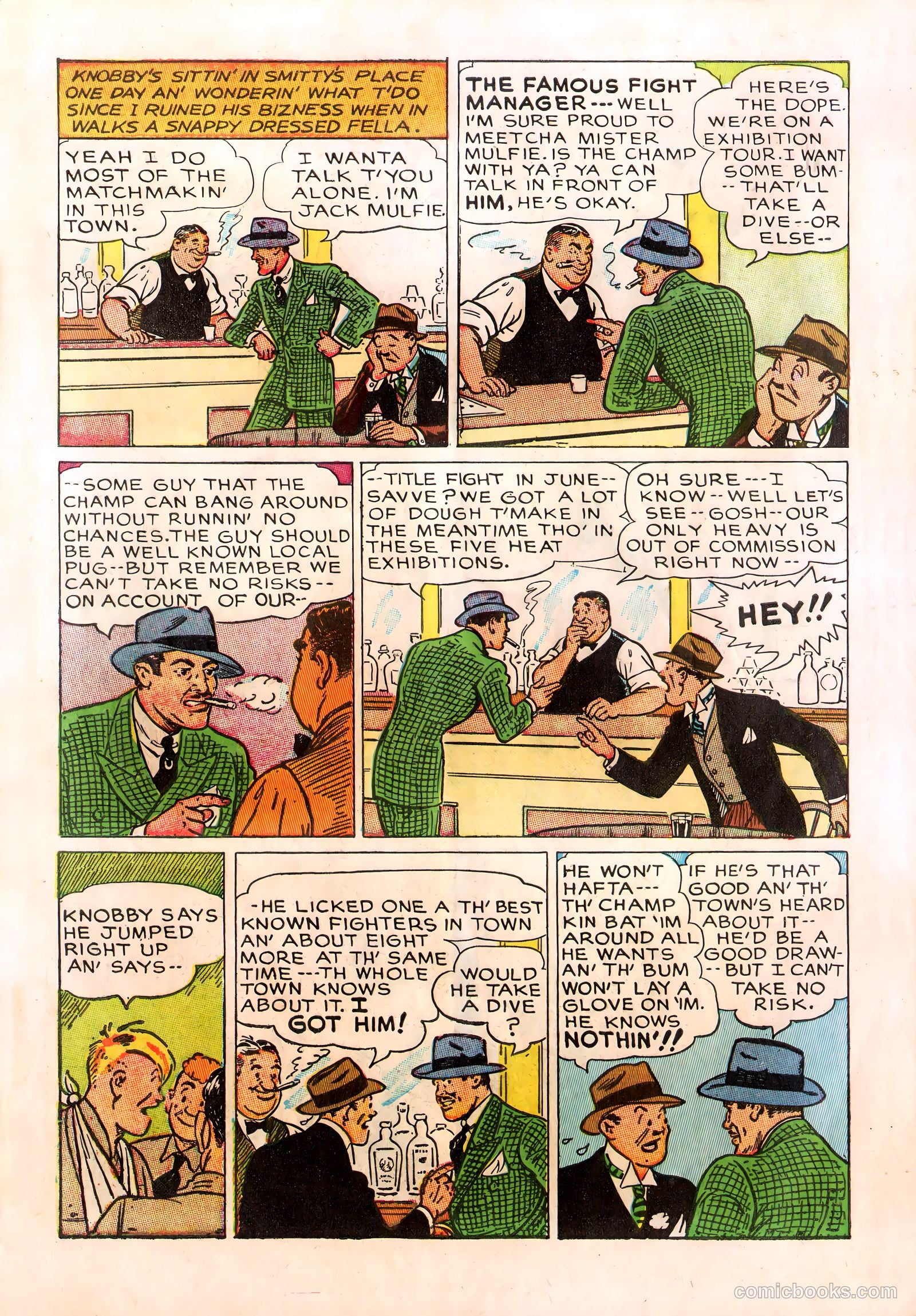 Joe Palooka Comics #1 — page 10 of 36