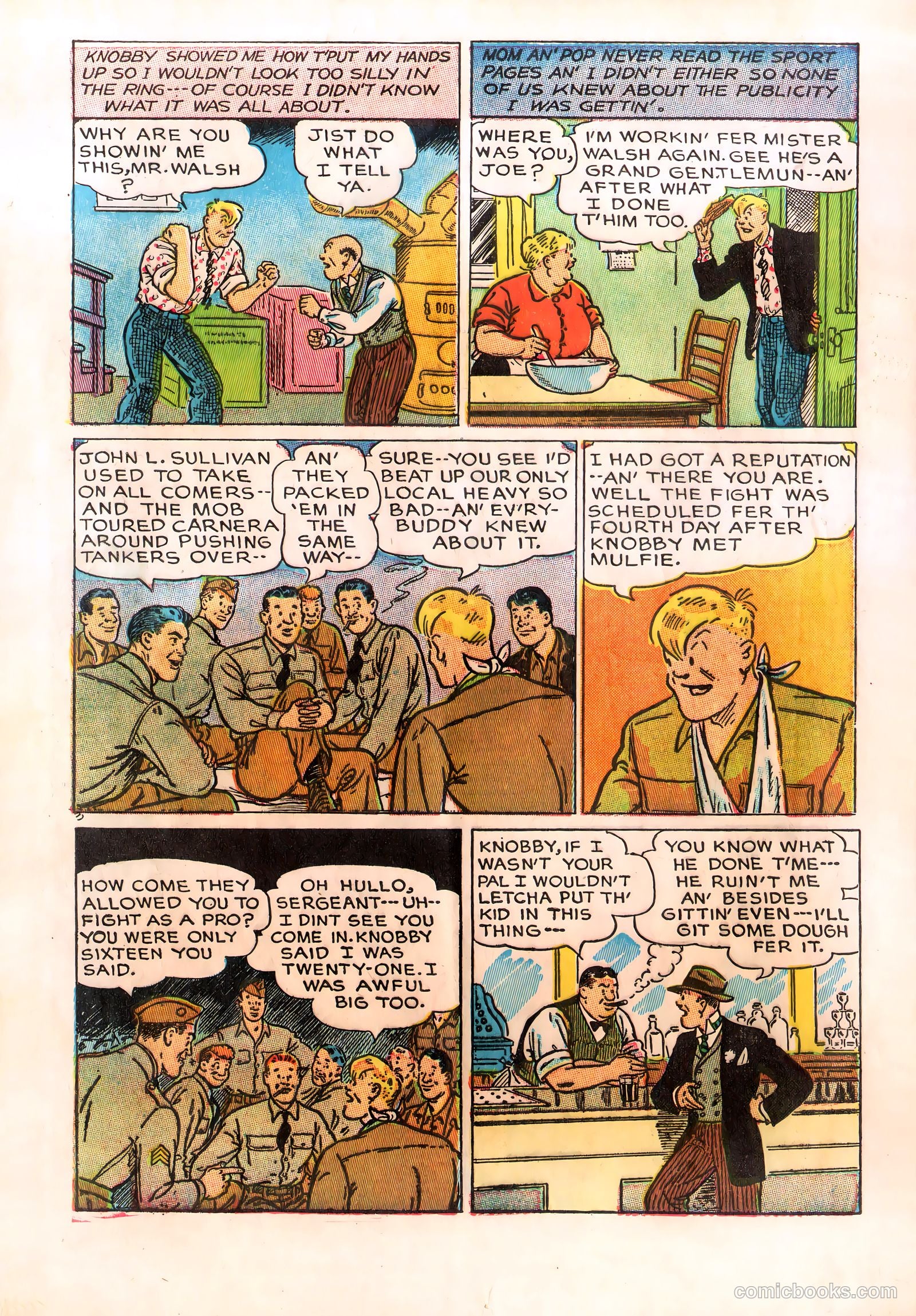 Joe Palooka Comics #1 — page 12 of 36