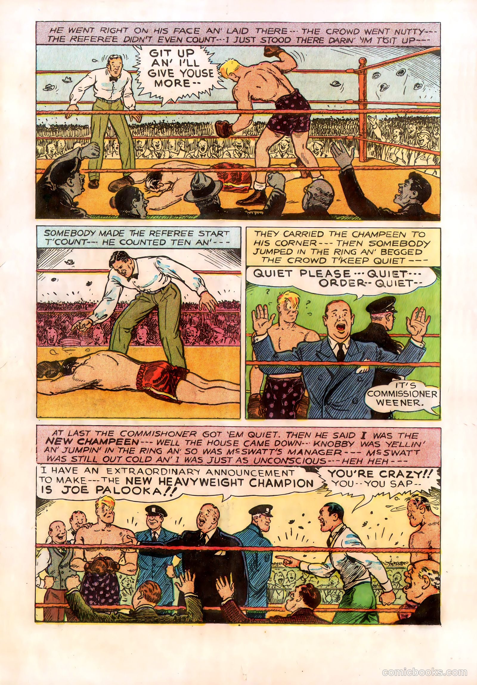 Joe Palooka Comics #1 — page 18 of 36