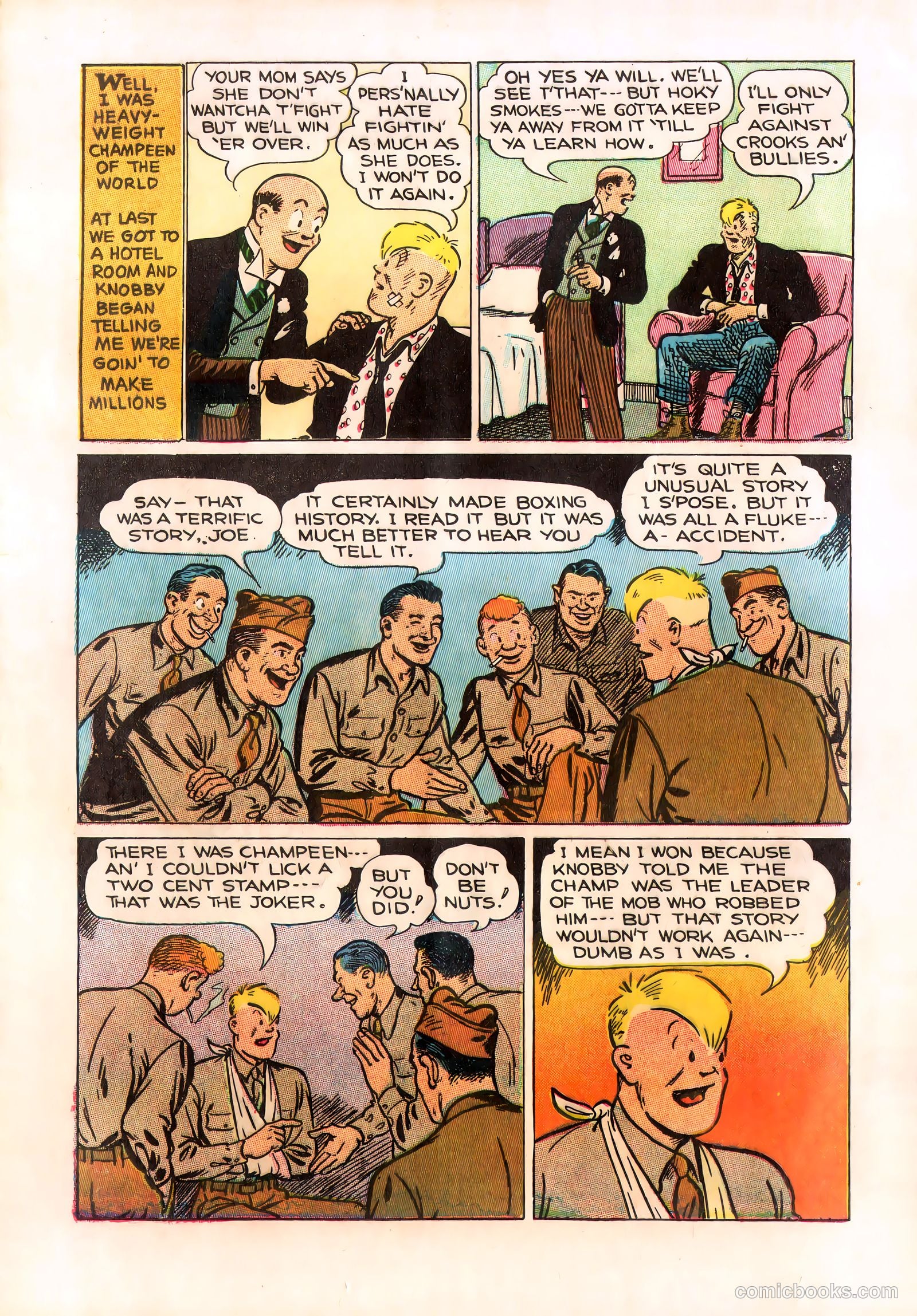 Joe Palooka Comics #1 — page 20 of 36