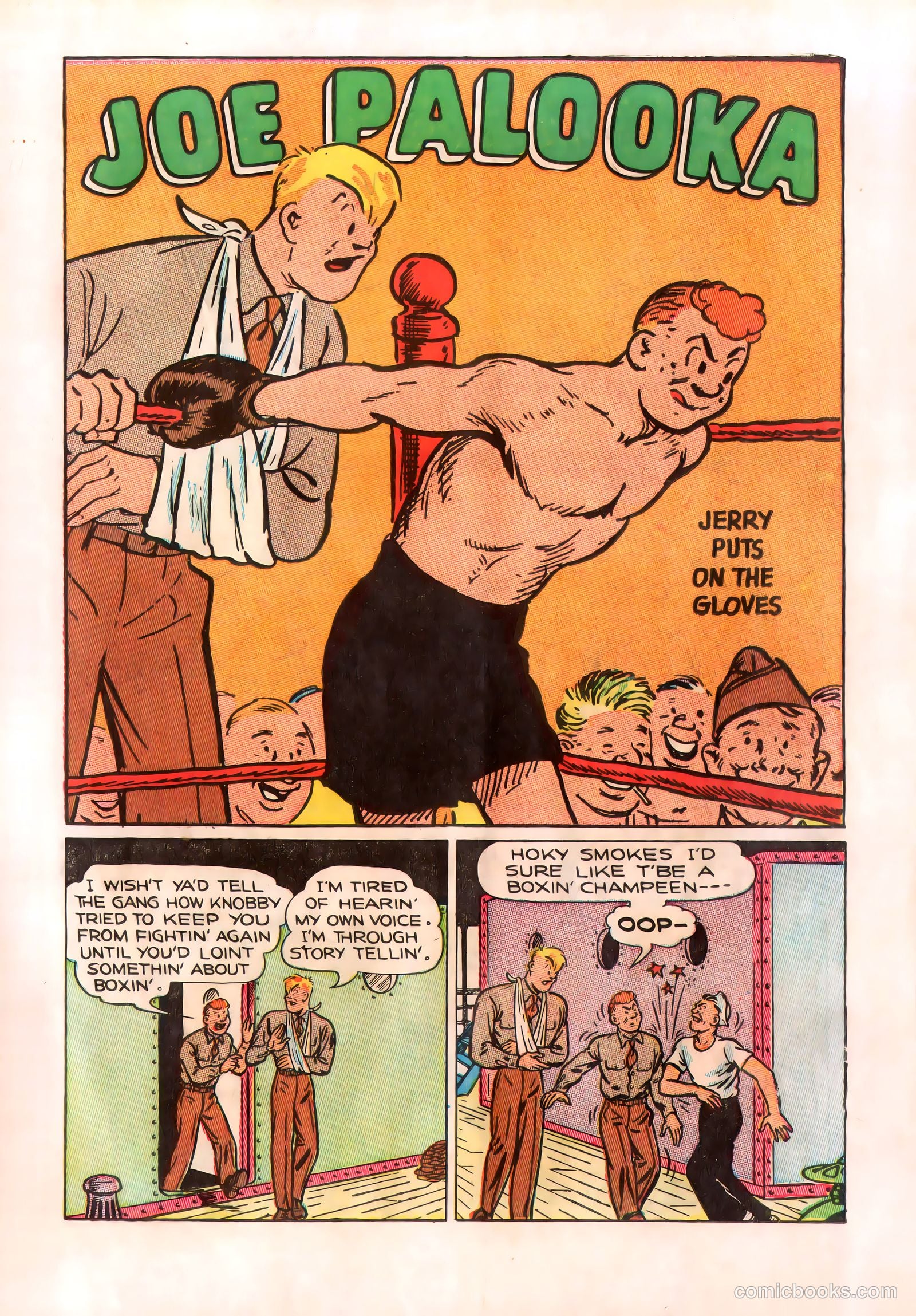 Joe Palooka Comics #1 — page 21 of 36