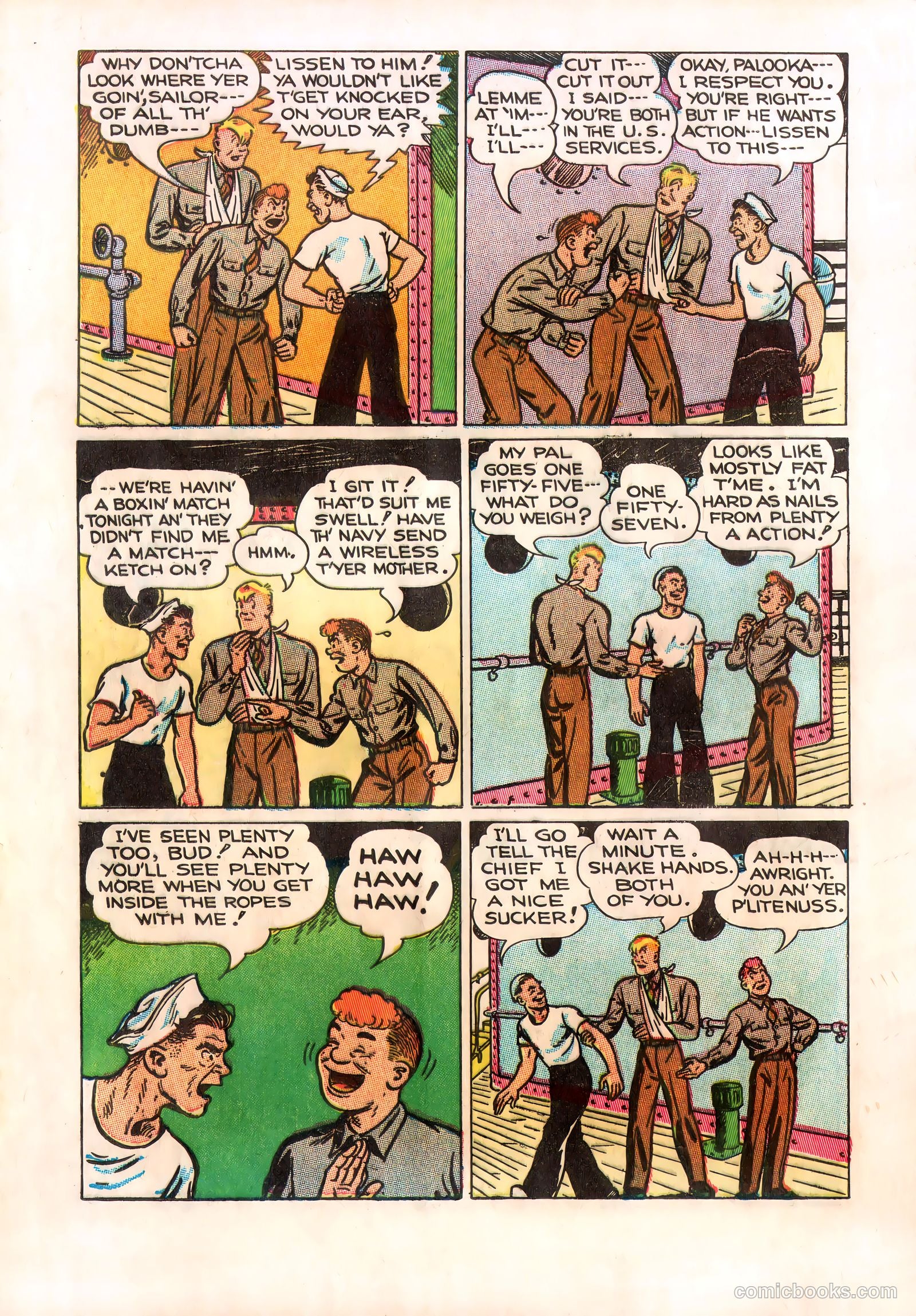 Joe Palooka Comics #1 — page 22 of 36