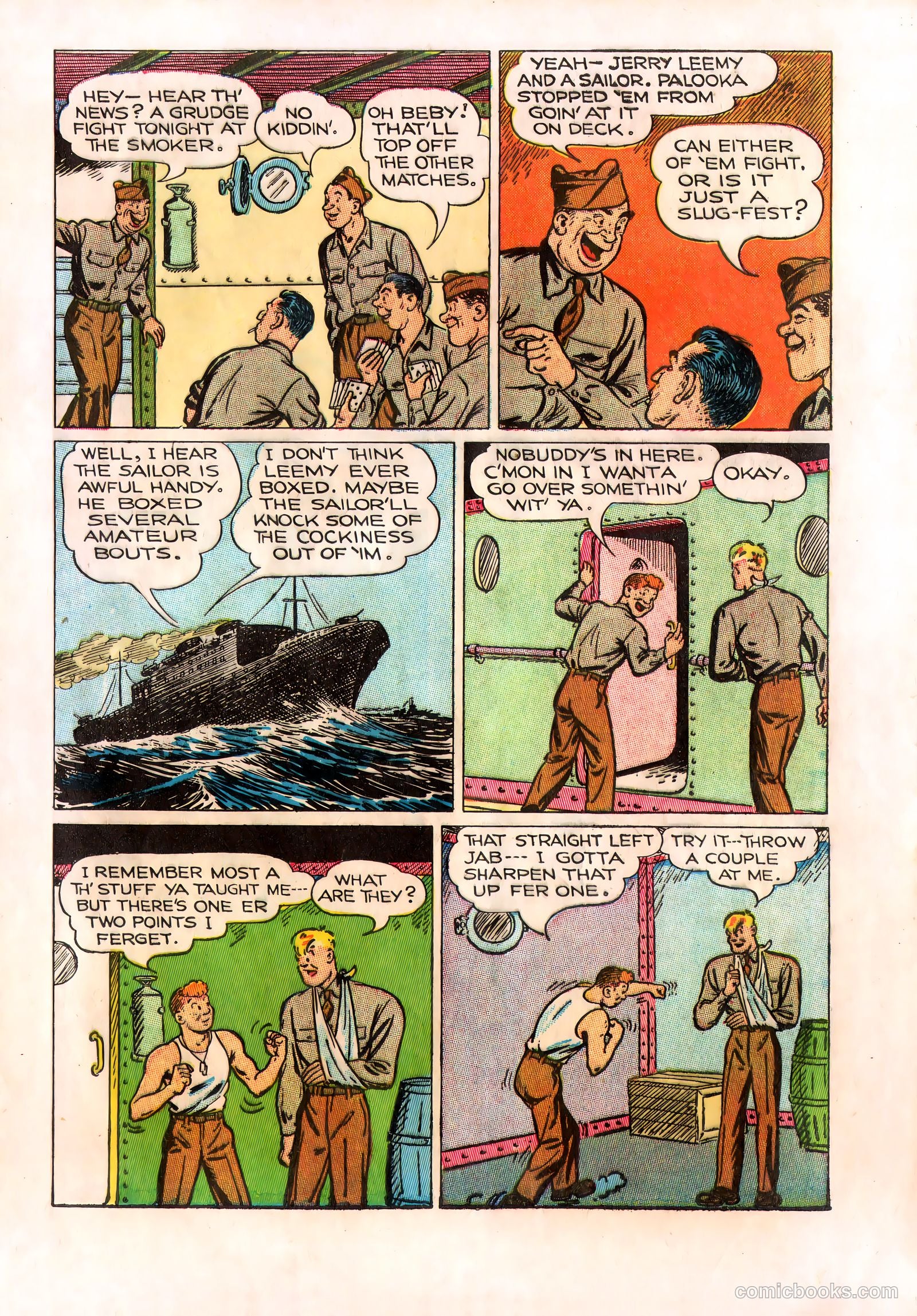 Joe Palooka Comics #1 — page 23 of 36