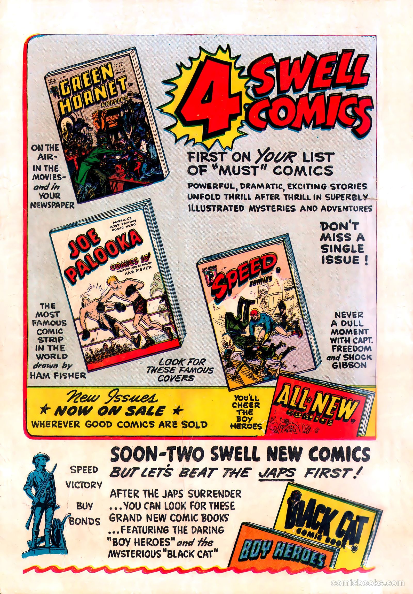 Joe Palooka Comics #1 — page 36 of 36