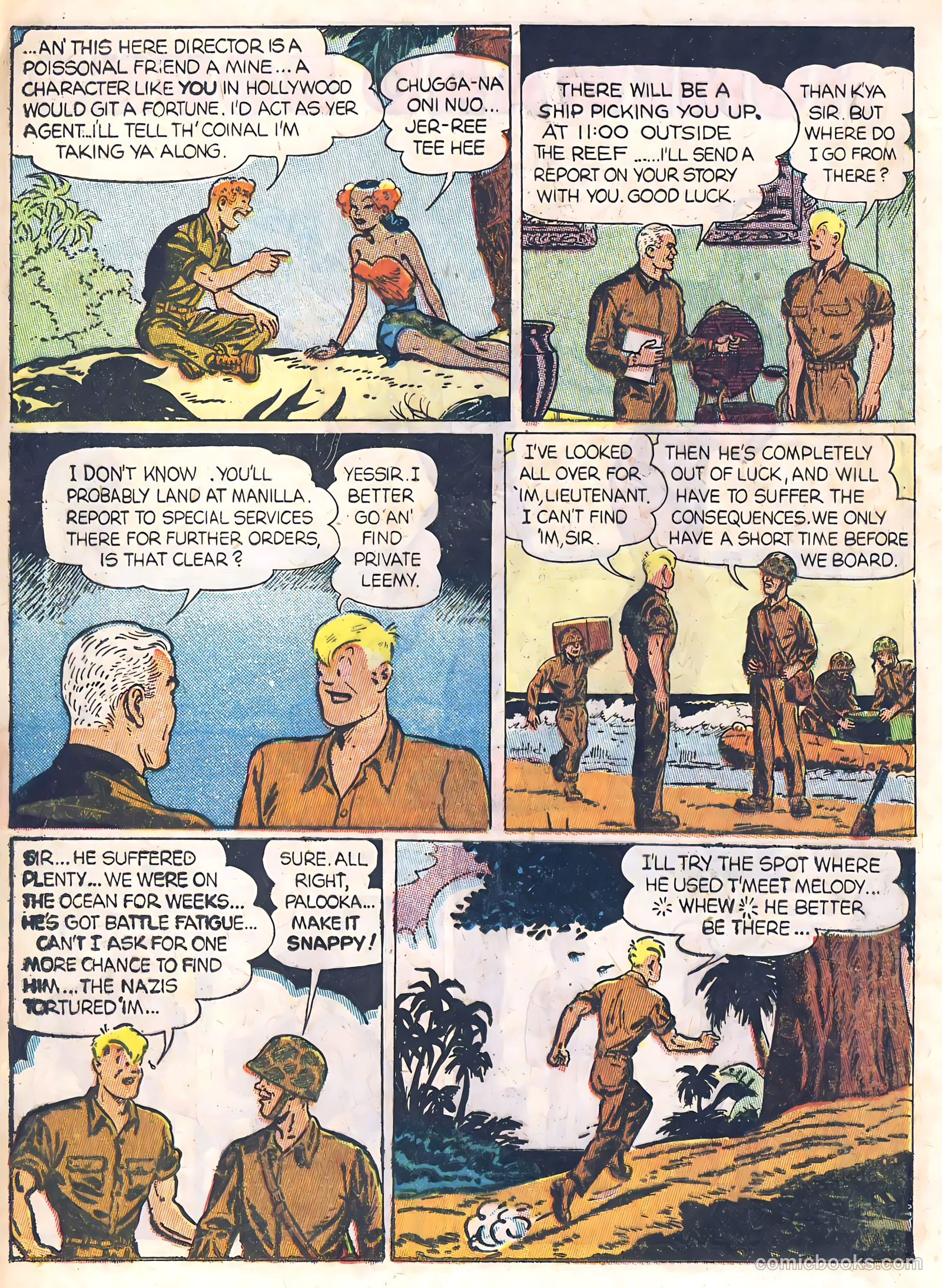 Joe Palooka #10 — page 28 of 52