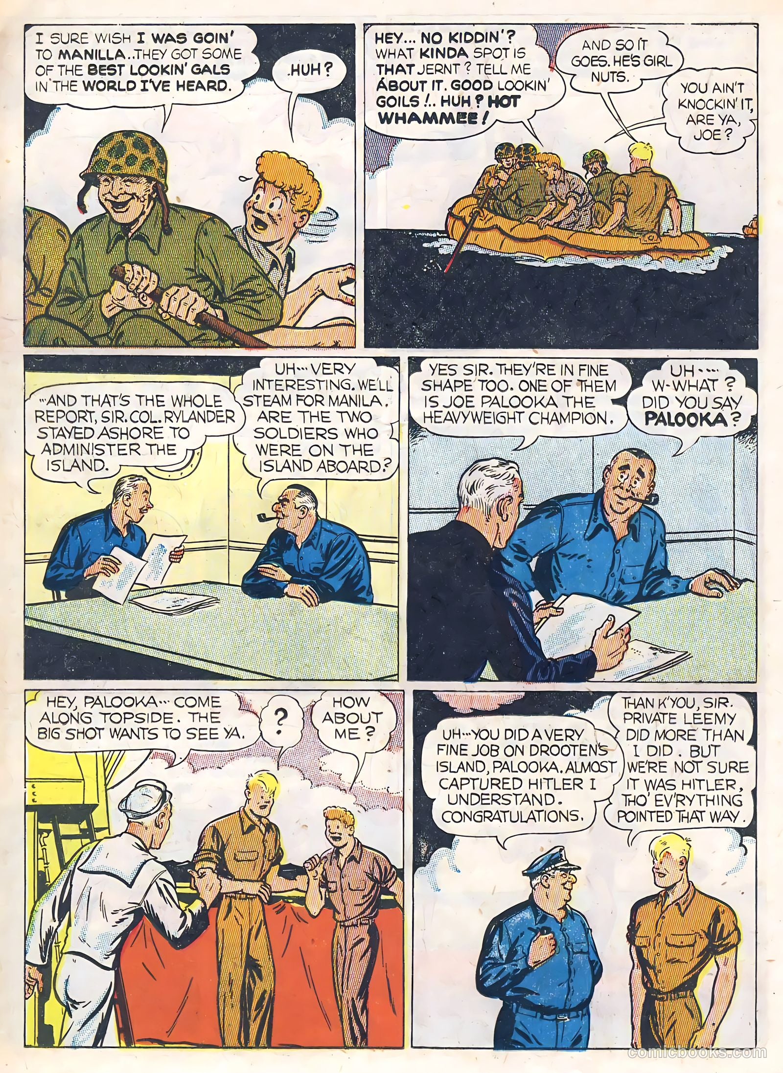 Joe Palooka #10 — page 30 of 52