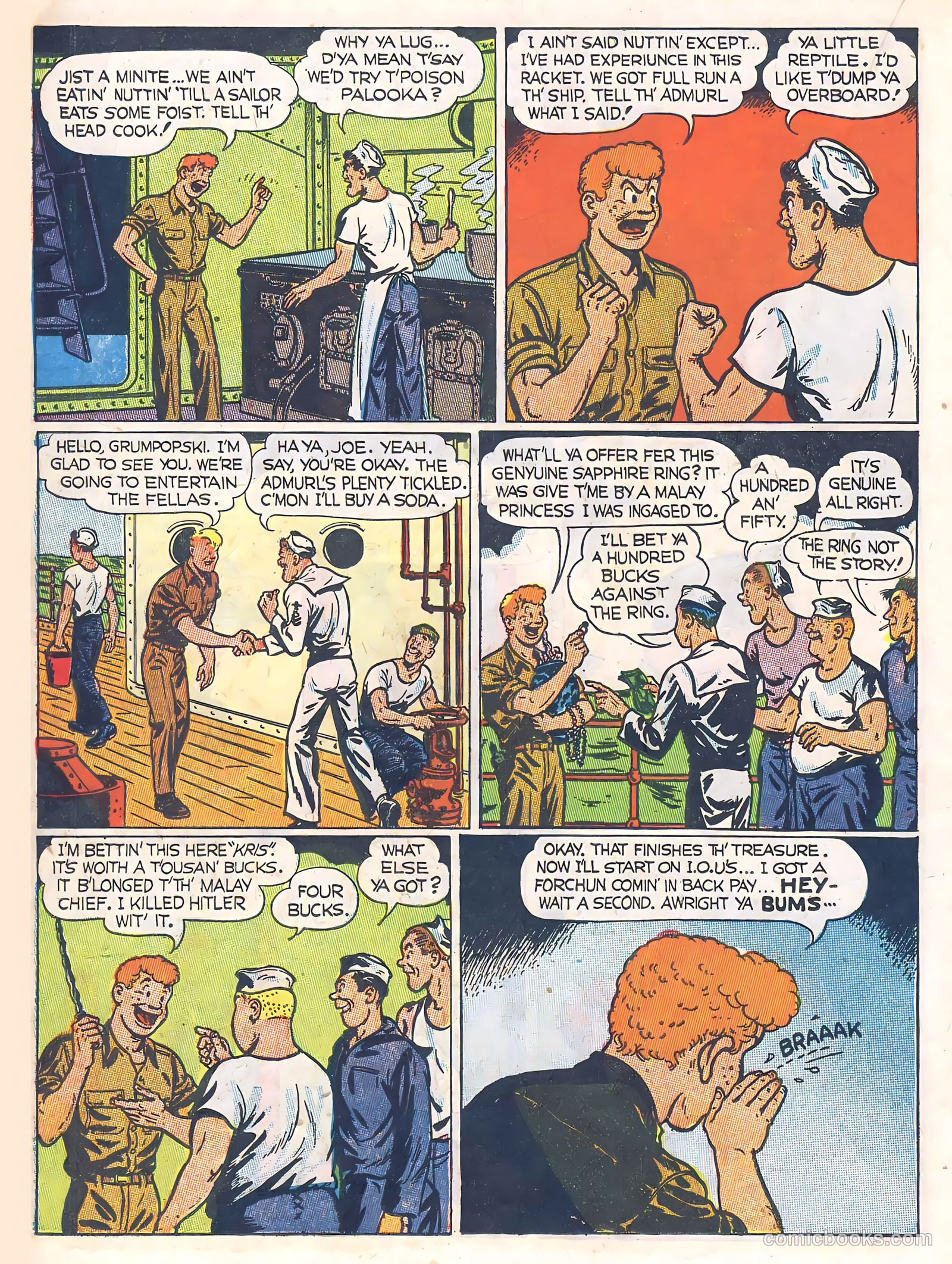 Joe Palooka #10 — page 32 of 52