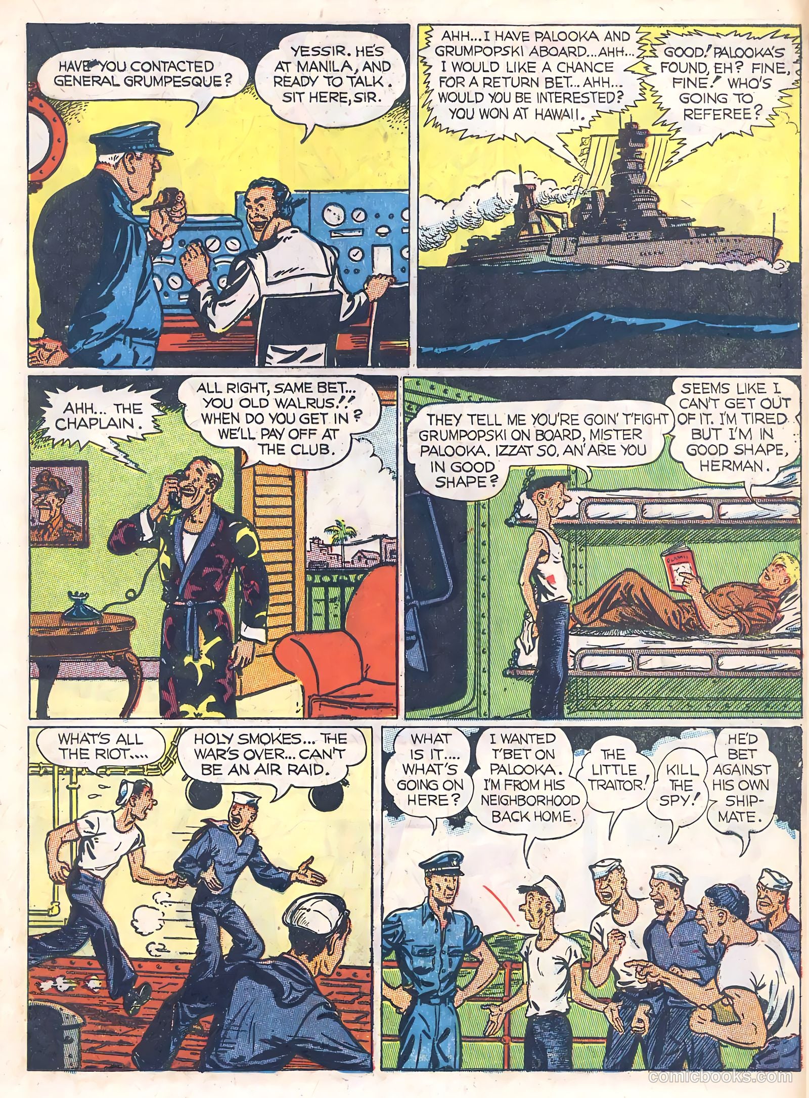 Joe Palooka #10 — page 33 of 52