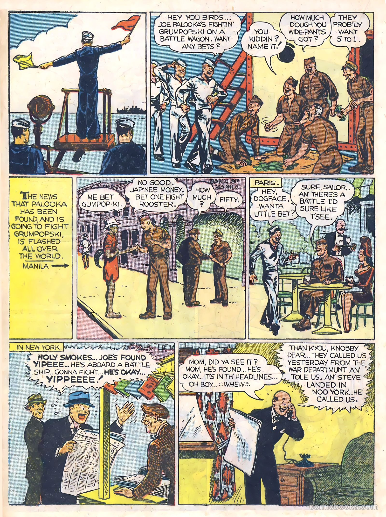 Joe Palooka #10 — page 34 of 52