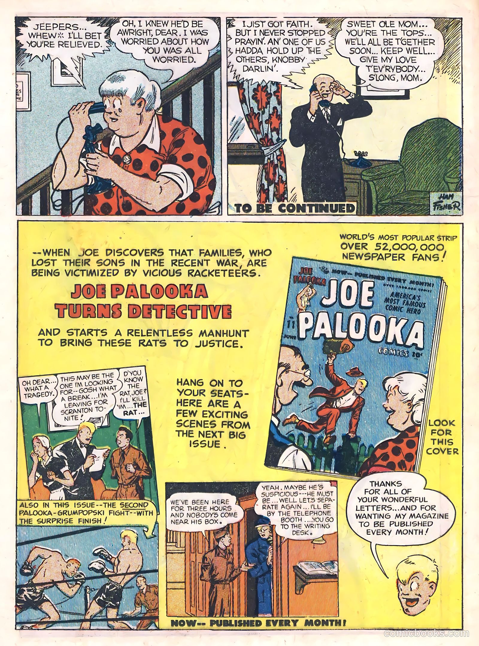 Joe Palooka #10 — page 35 of 52