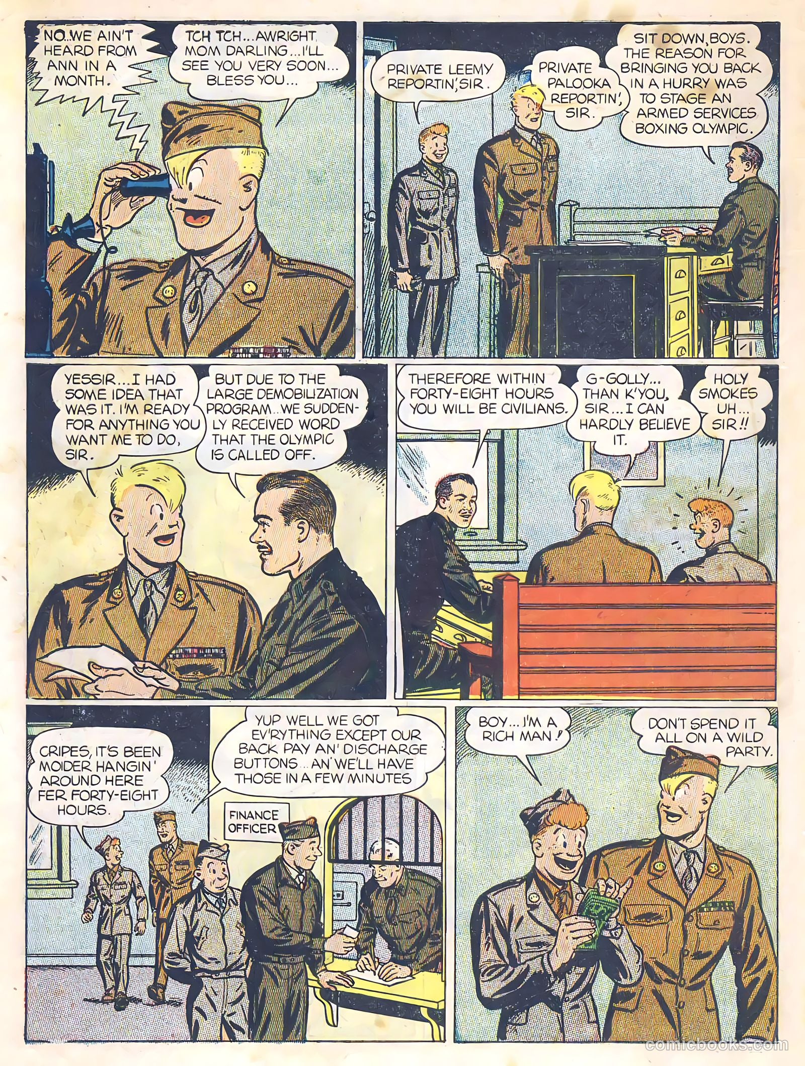 Joe Palooka Comics #11 — page 14 of 52