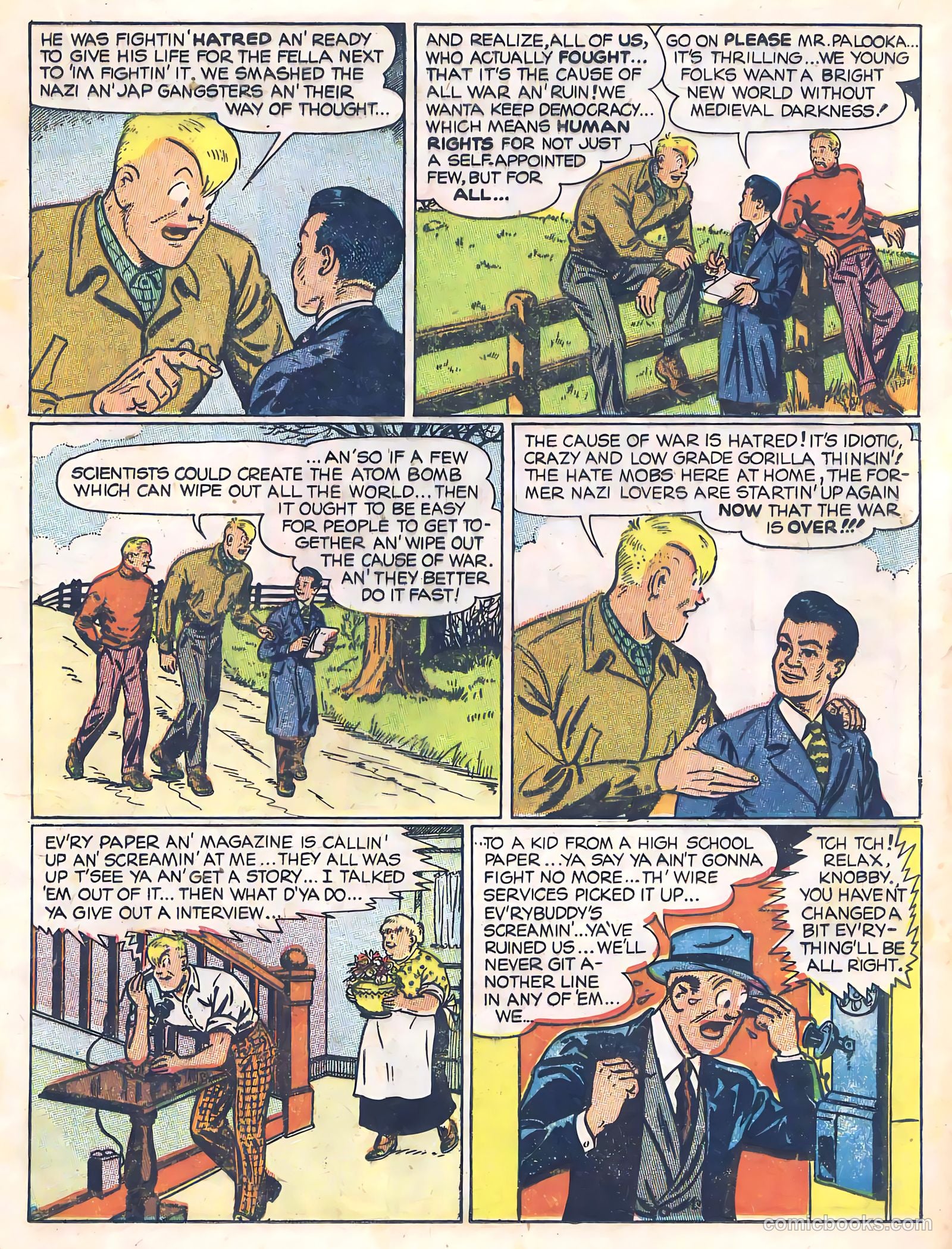 Joe Palooka Comics #11 — page 25 of 52