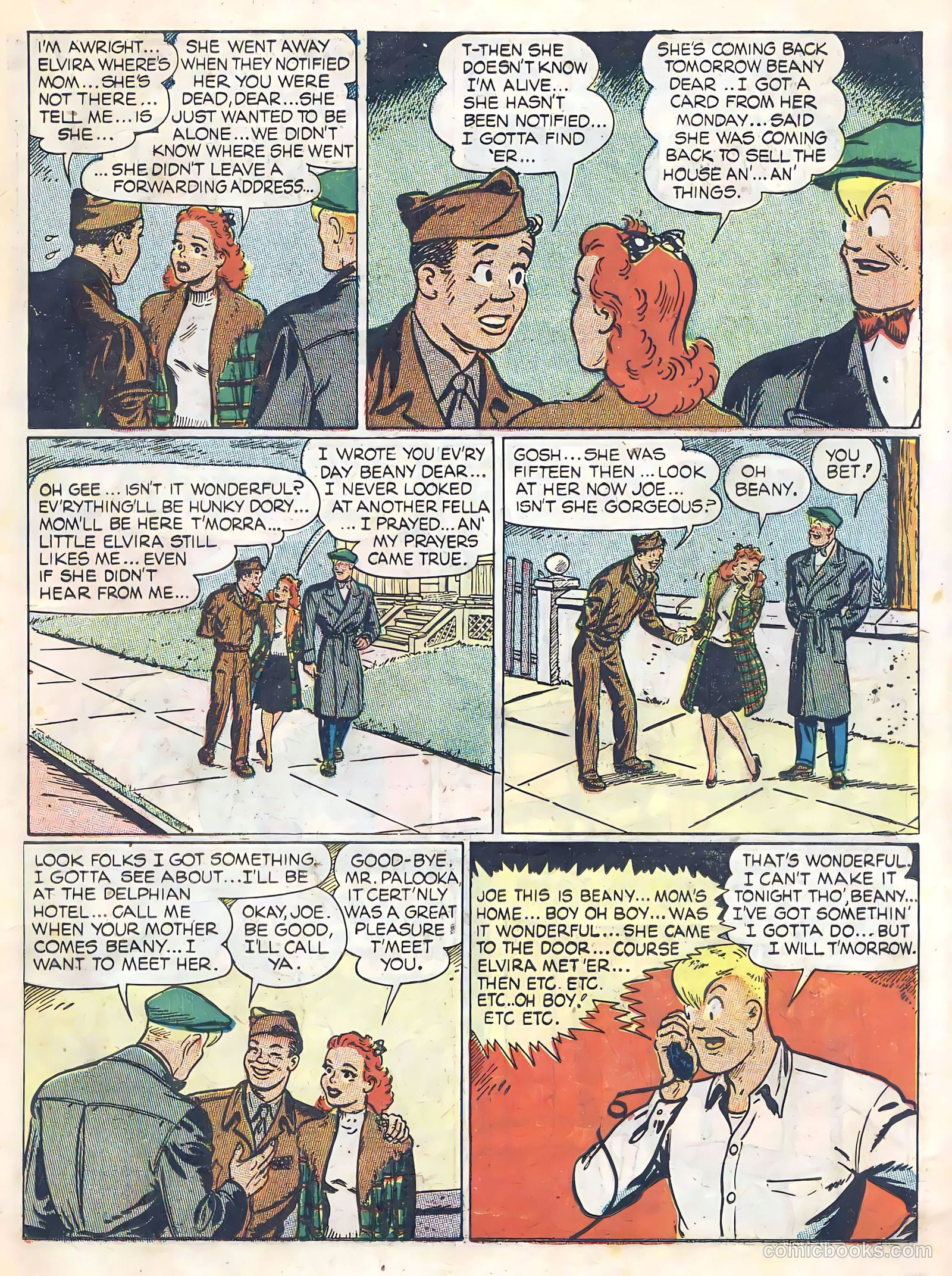 Joe Palooka Comics #11 — page 33 of 52