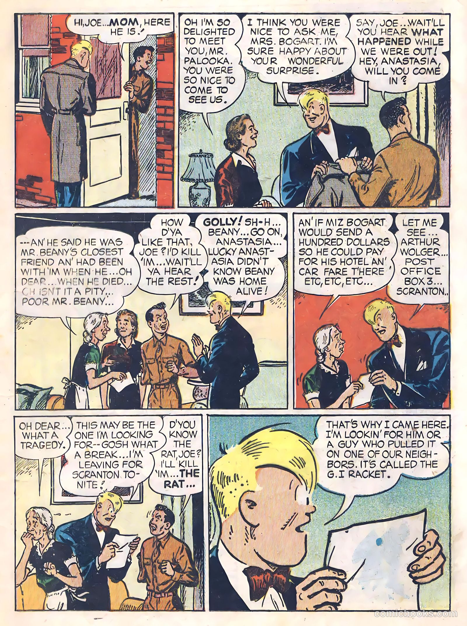 Joe Palooka Comics #11 — page 35 of 52