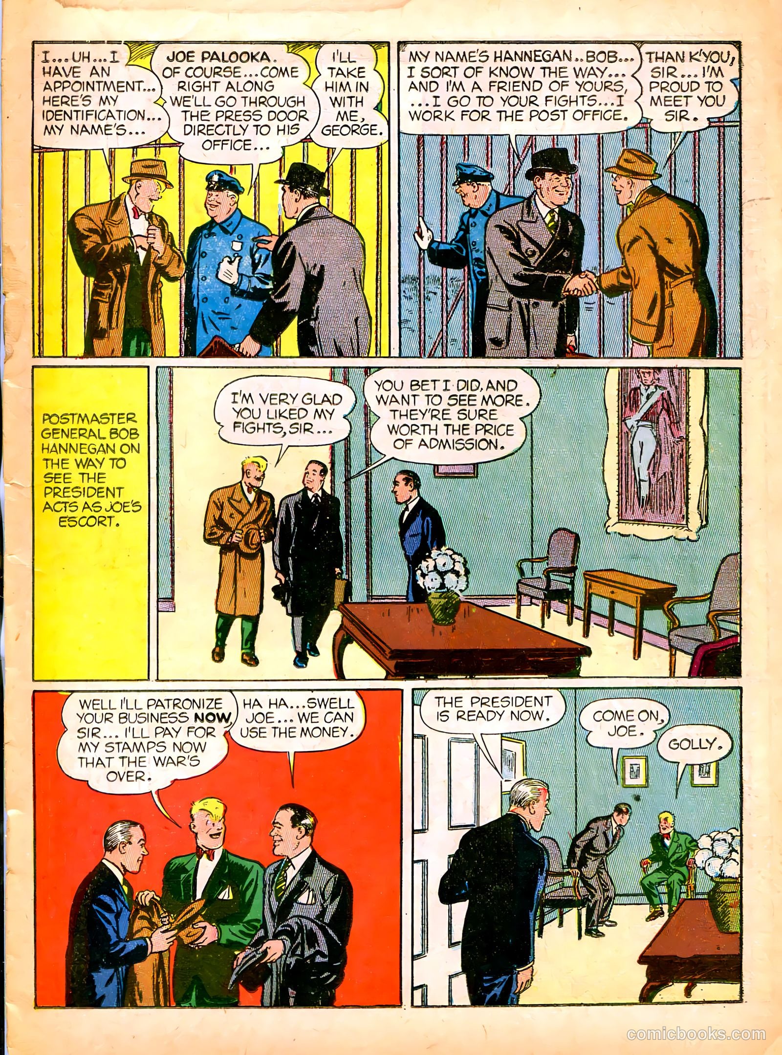 Joe Palooka #12 — page 17 of 52