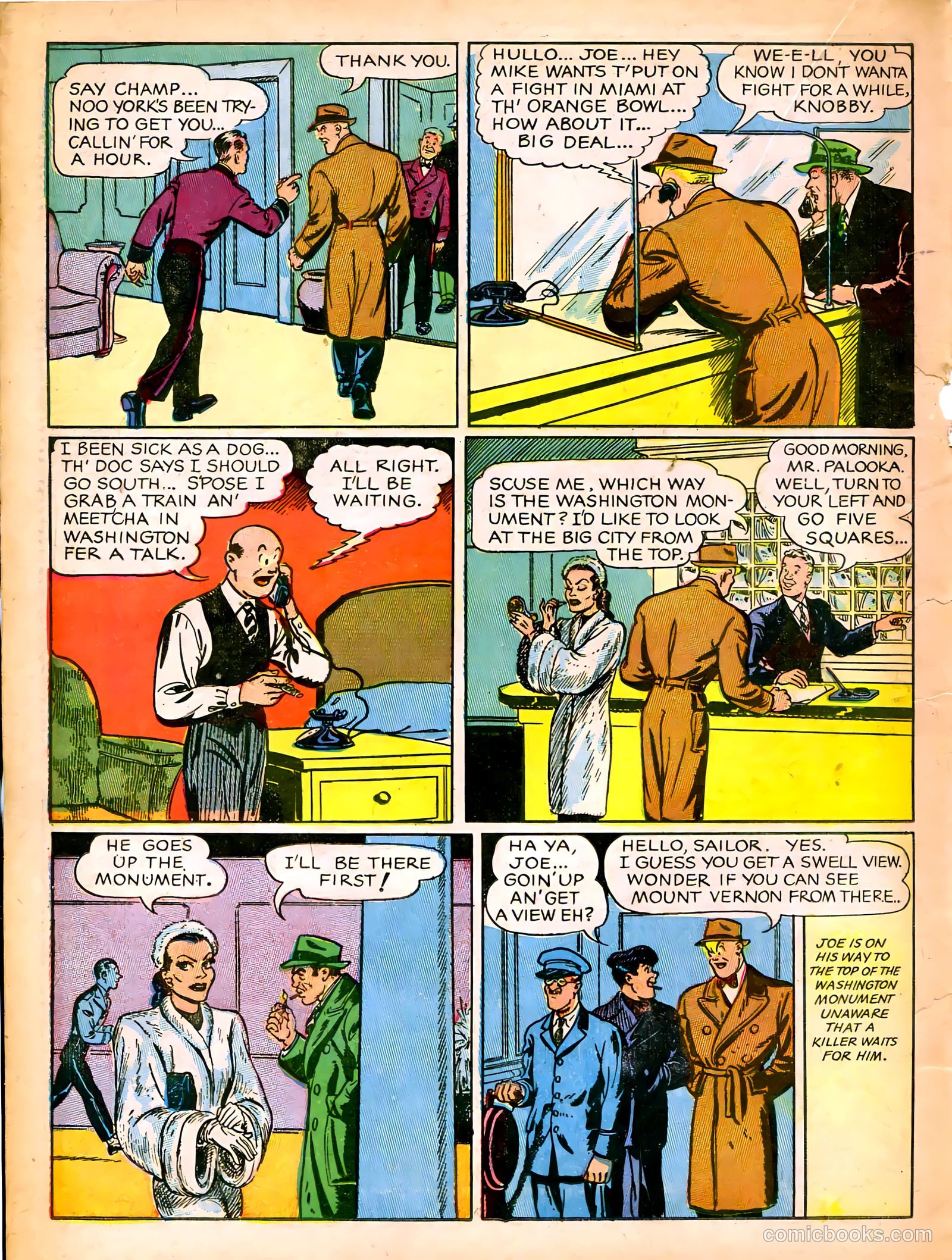 Joe Palooka #12 — page 28 of 52
