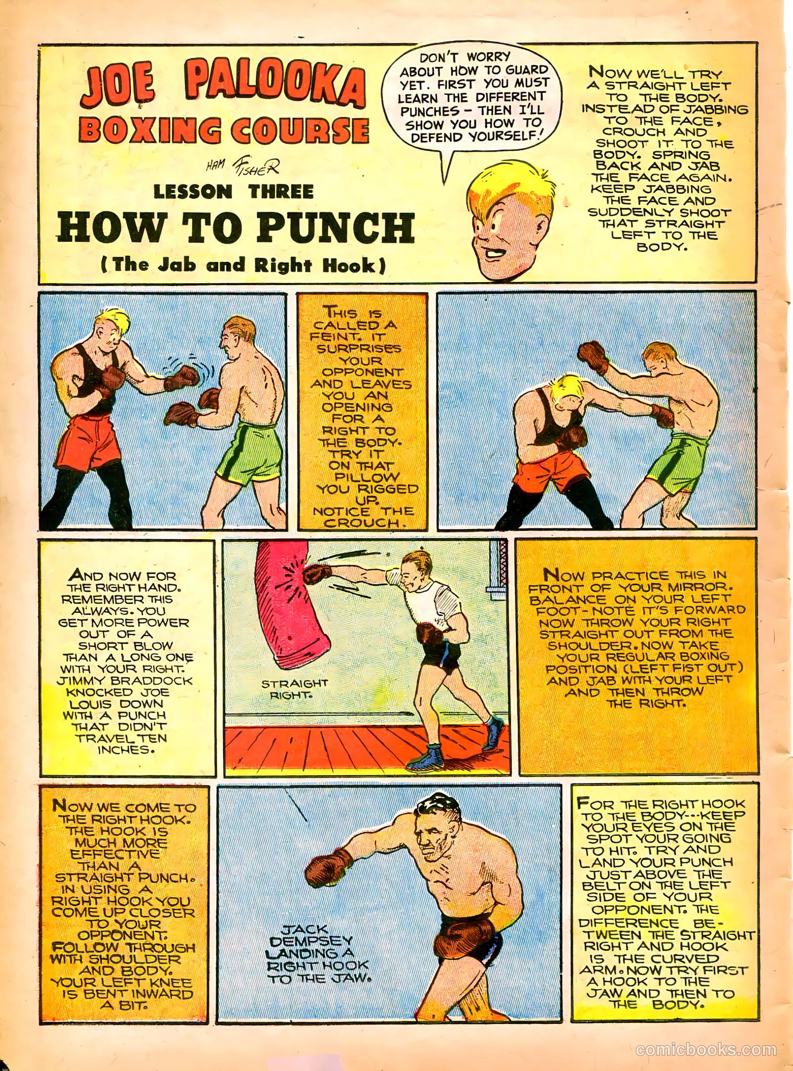 Joe Palooka #12 — page 38 of 52