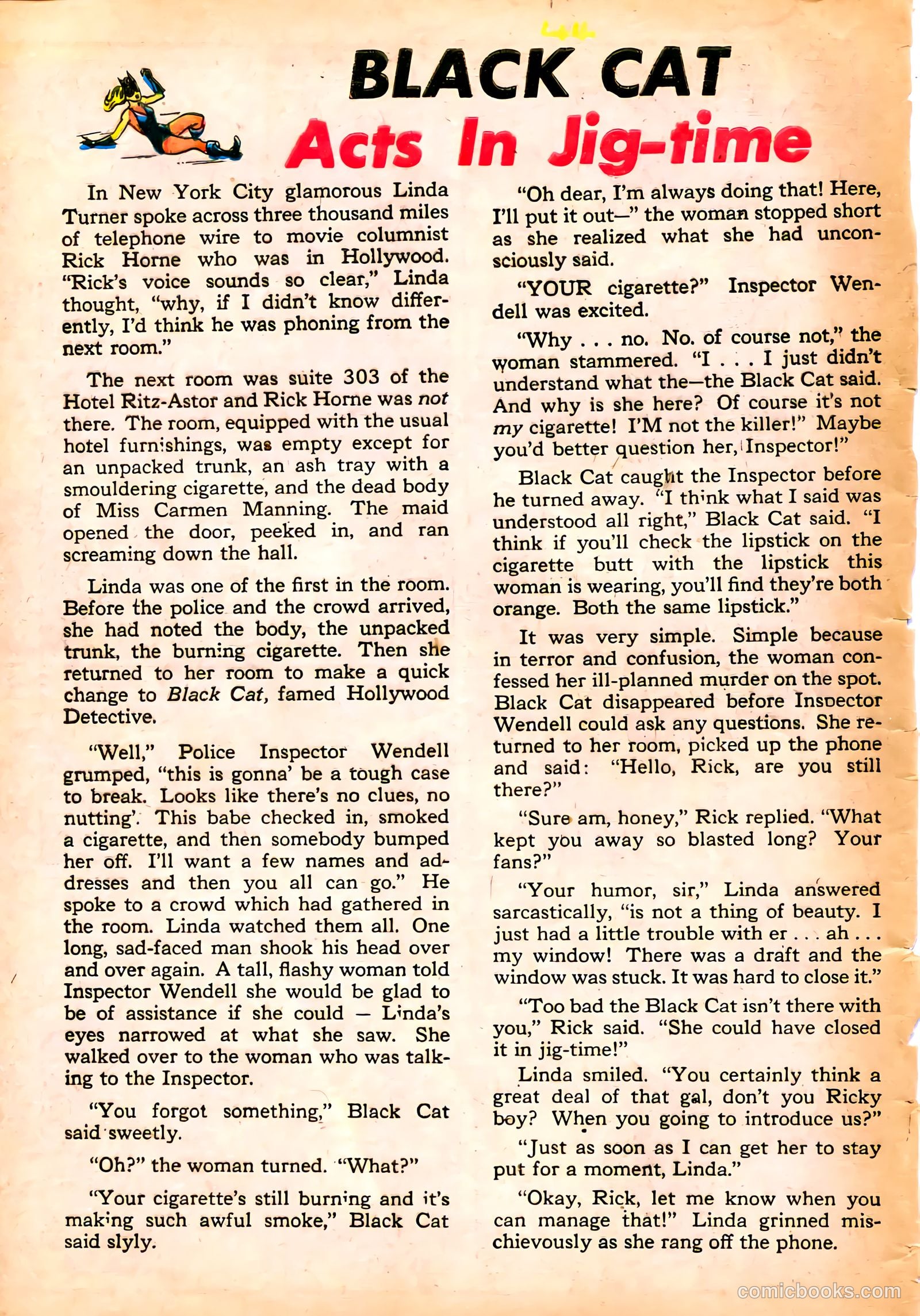 Joe Palooka #12 — page 46 of 52