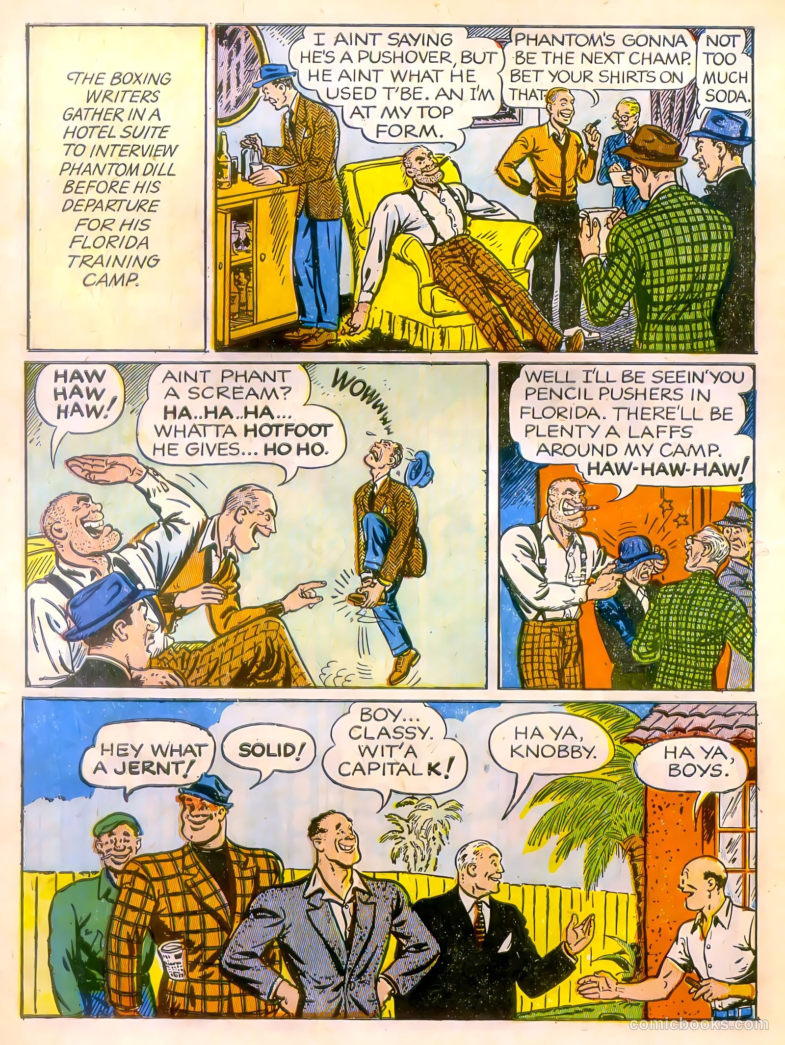 Joe Palooka #13 — page 6 of 52