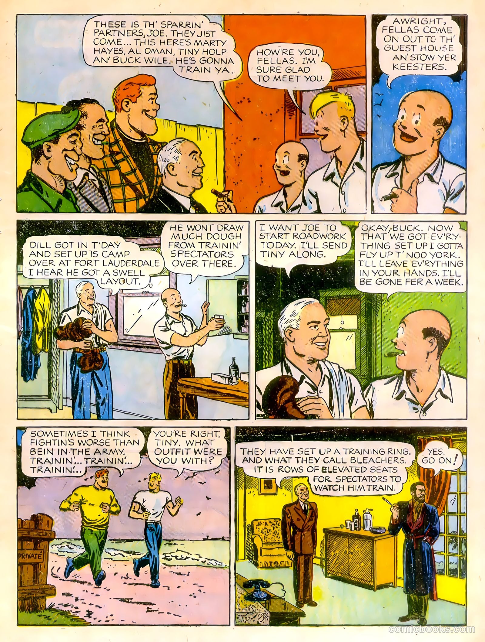 Joe Palooka #13 — page 7 of 52