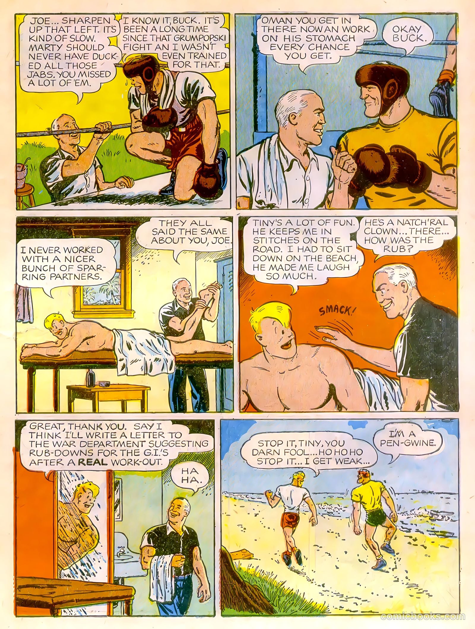 Joe Palooka #13 — page 9 of 52