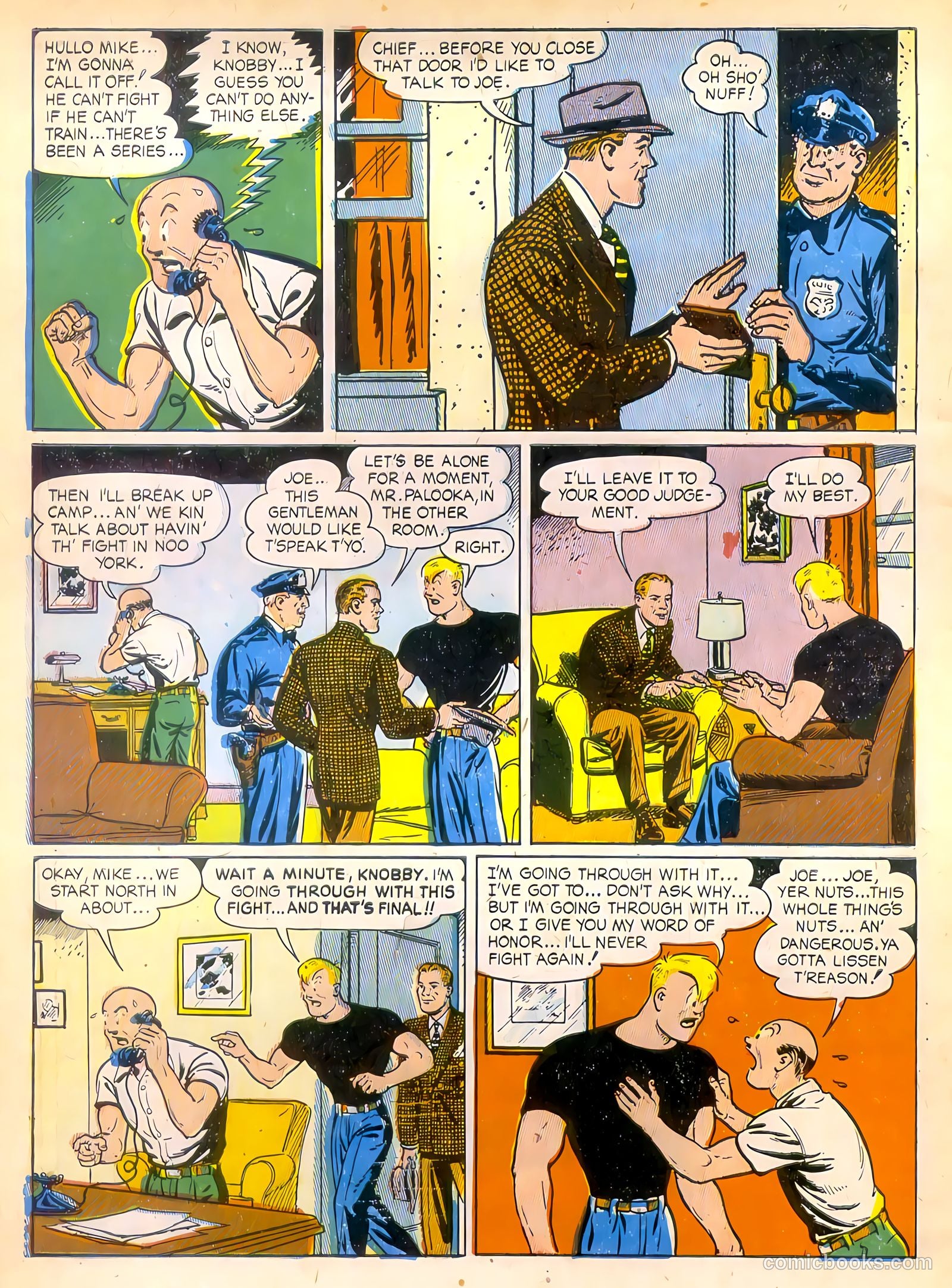 Joe Palooka Comics #14 — page 6 of 52