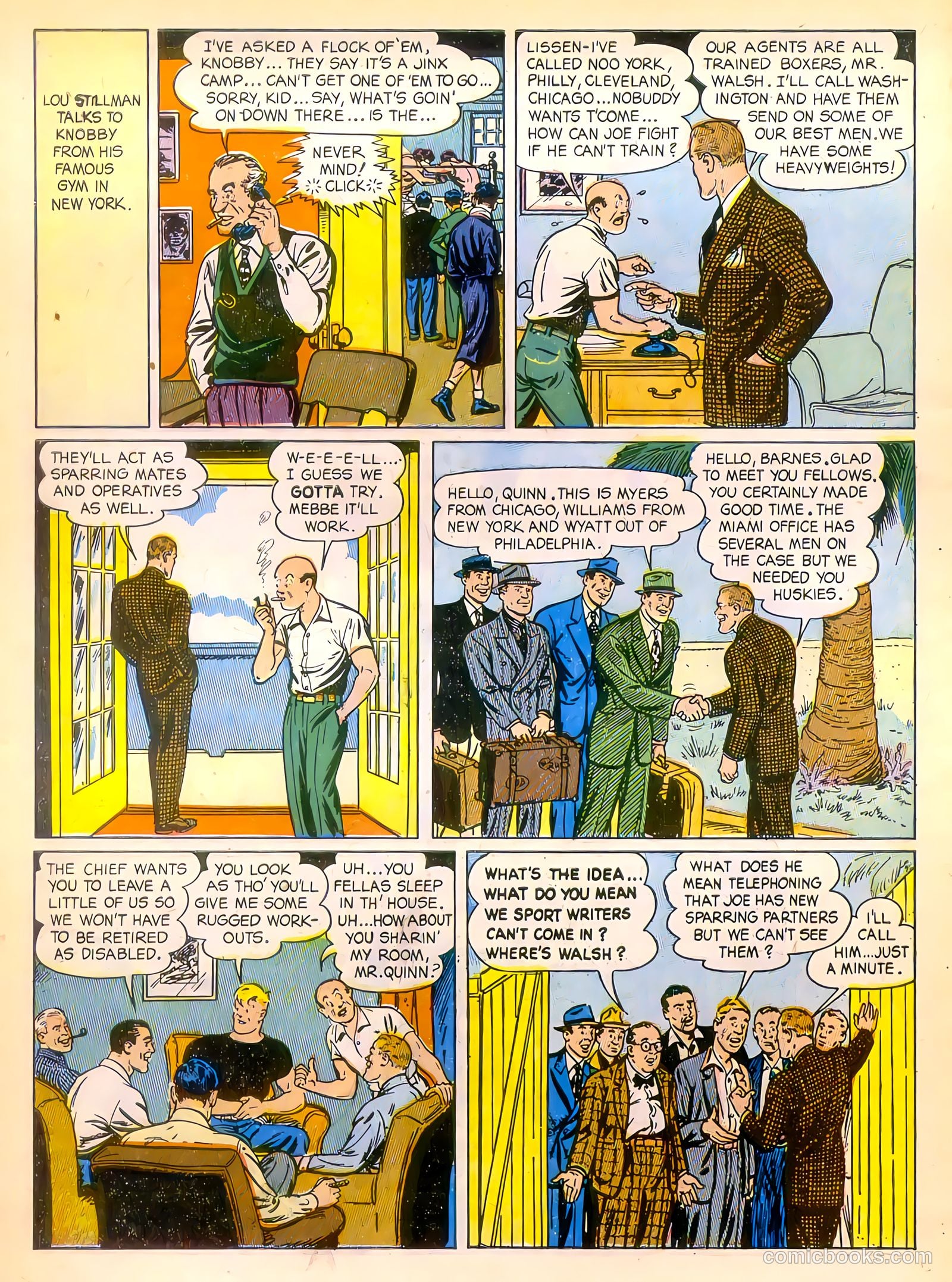 Joe Palooka Comics #14 — page 8 of 52