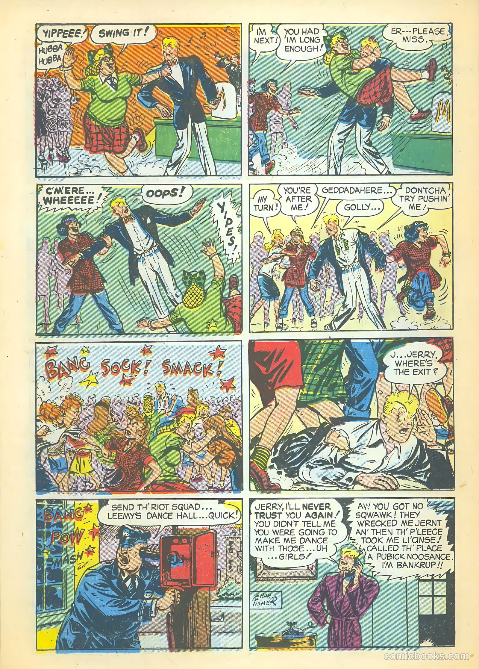 Joe Palooka Comics #15 — page 38 of 52