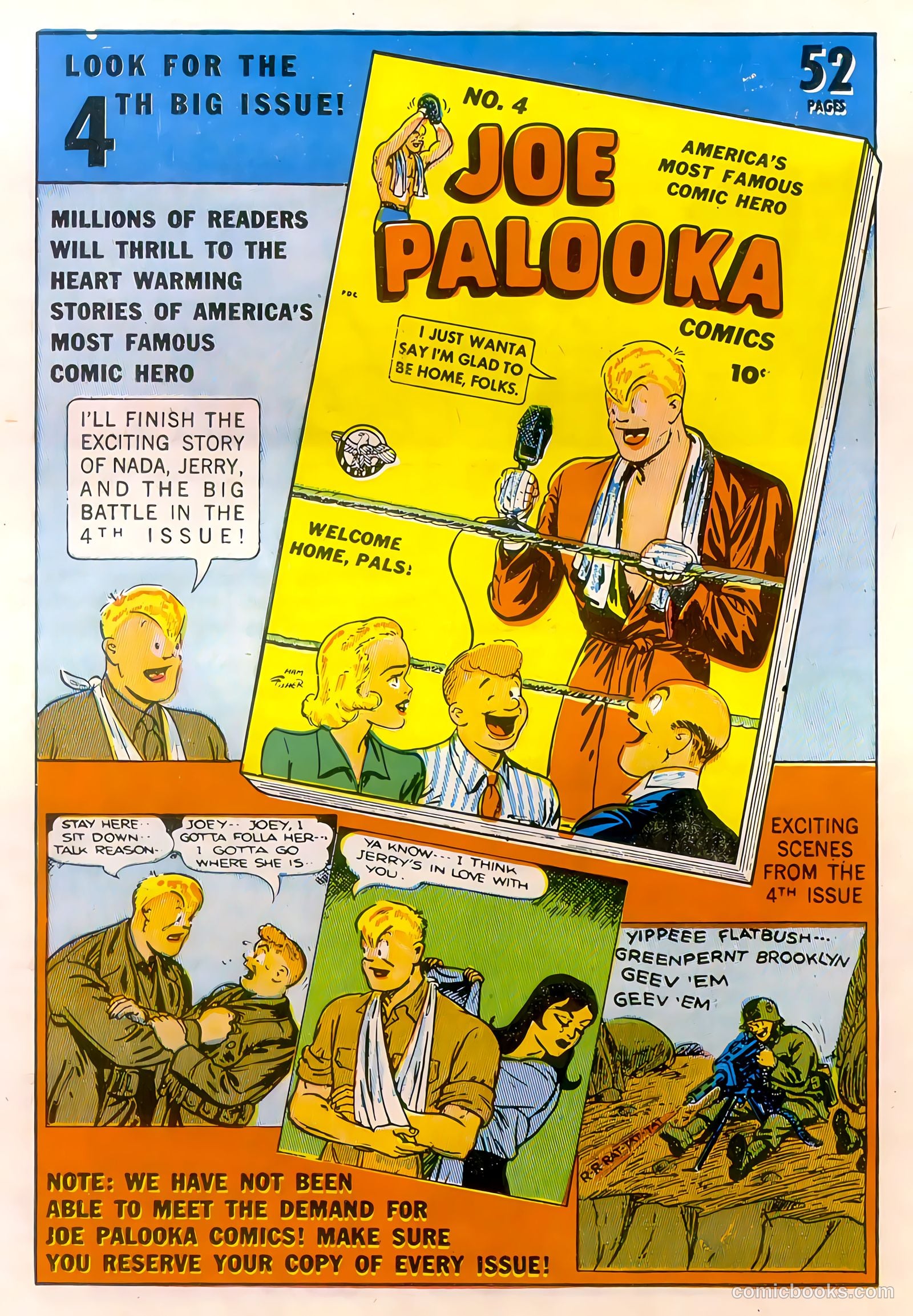 Joe Palooka #3 — page 38 of 52
