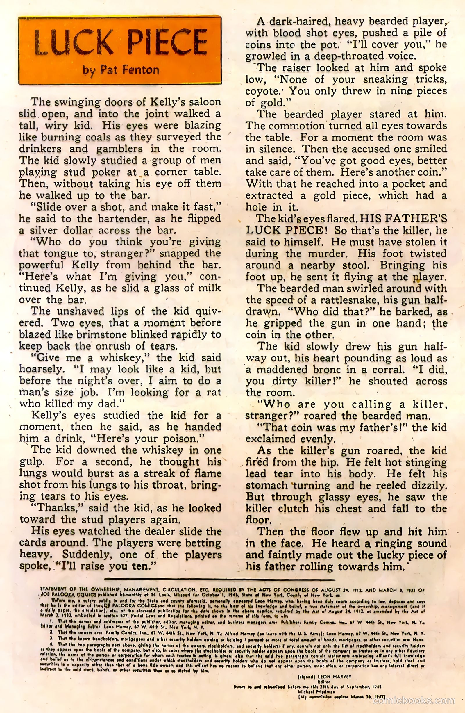 Joe Palooka #3 — page 48 of 52