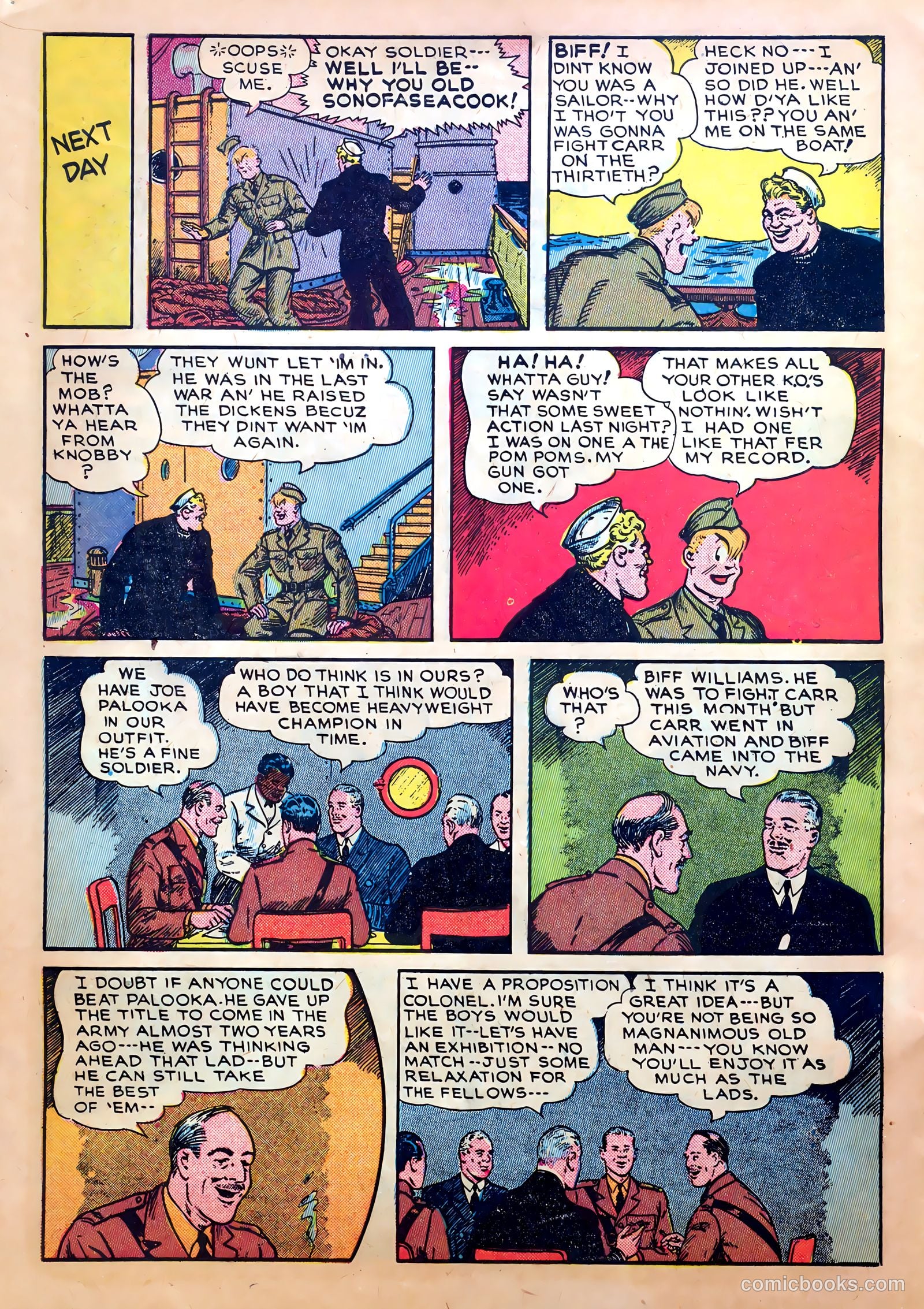Joe Palooka #3 — page 8 of 52