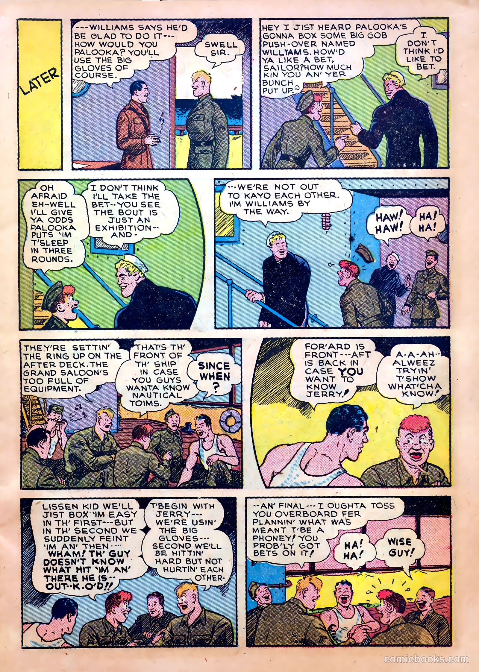 Joe Palooka #3 — page 9 of 52