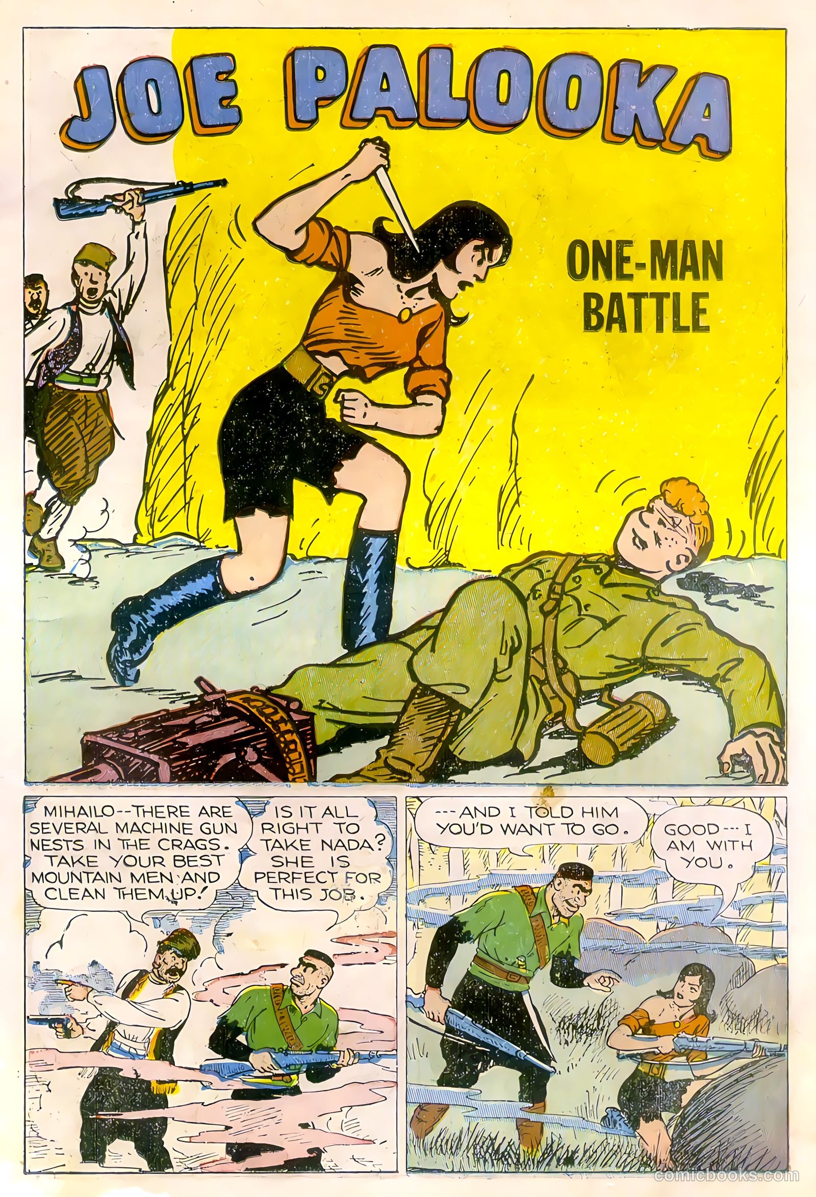 Joe Palooka #4 — page 9 of 52