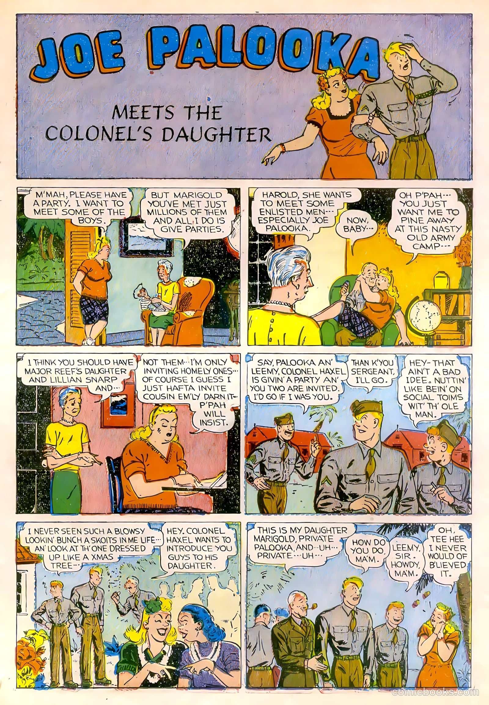 Joe Palooka #4 — page 37 of 52